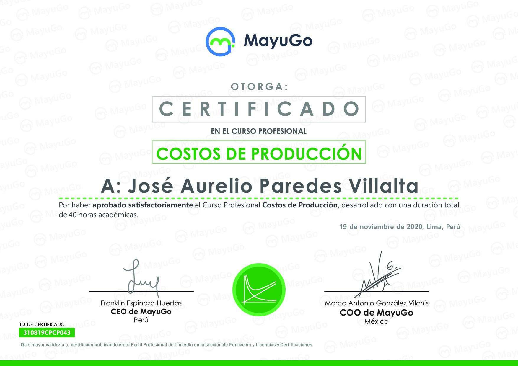 Certificado