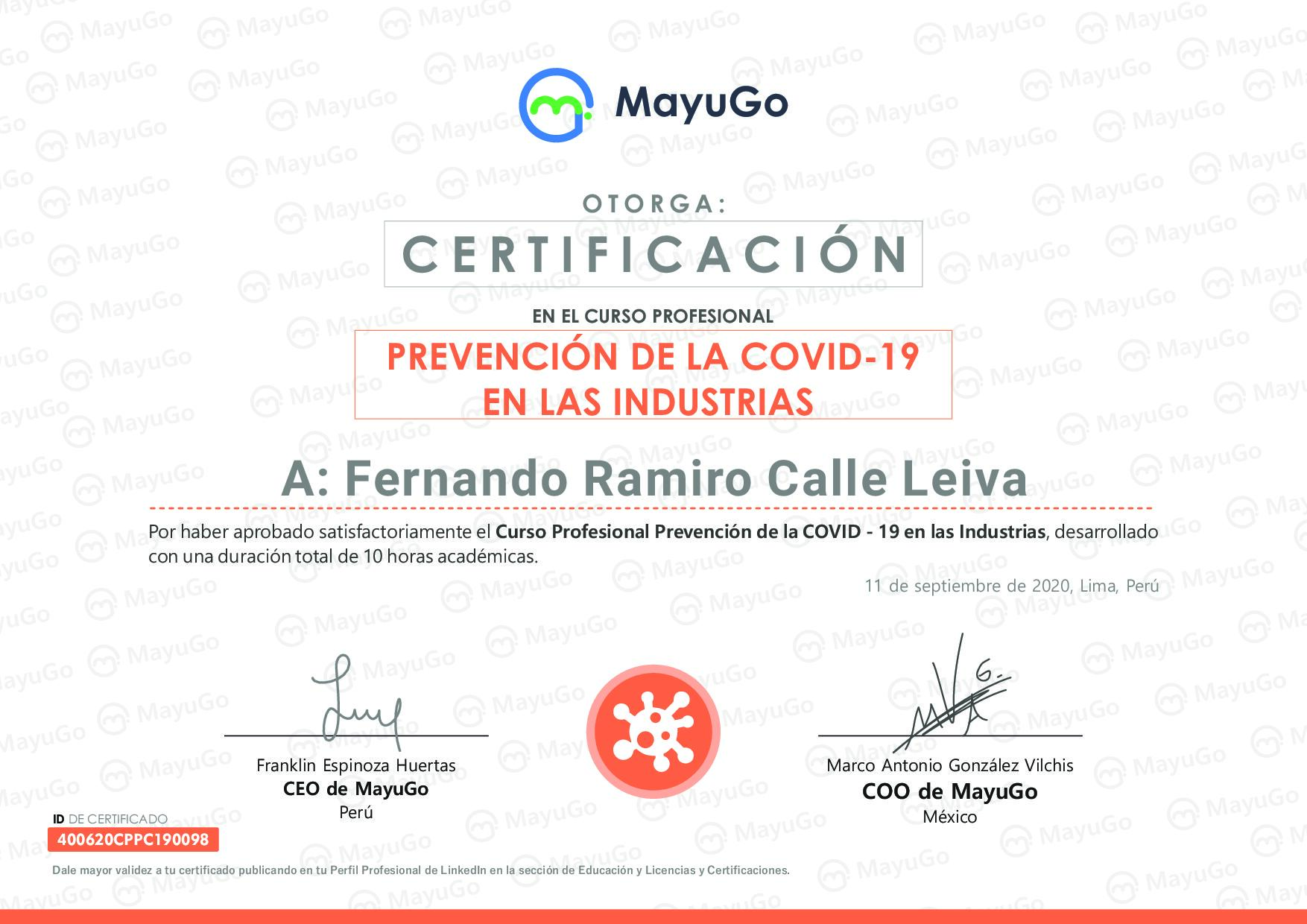 Certificado