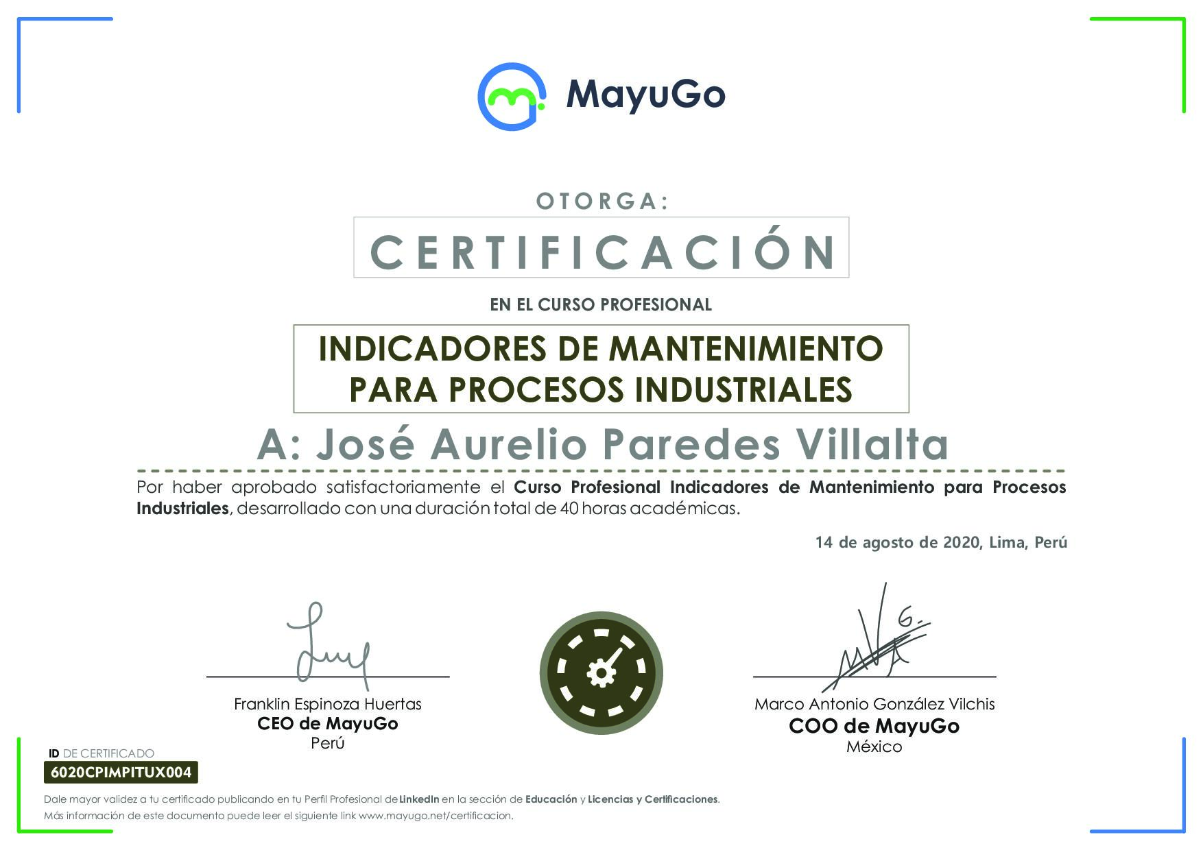 Certificado