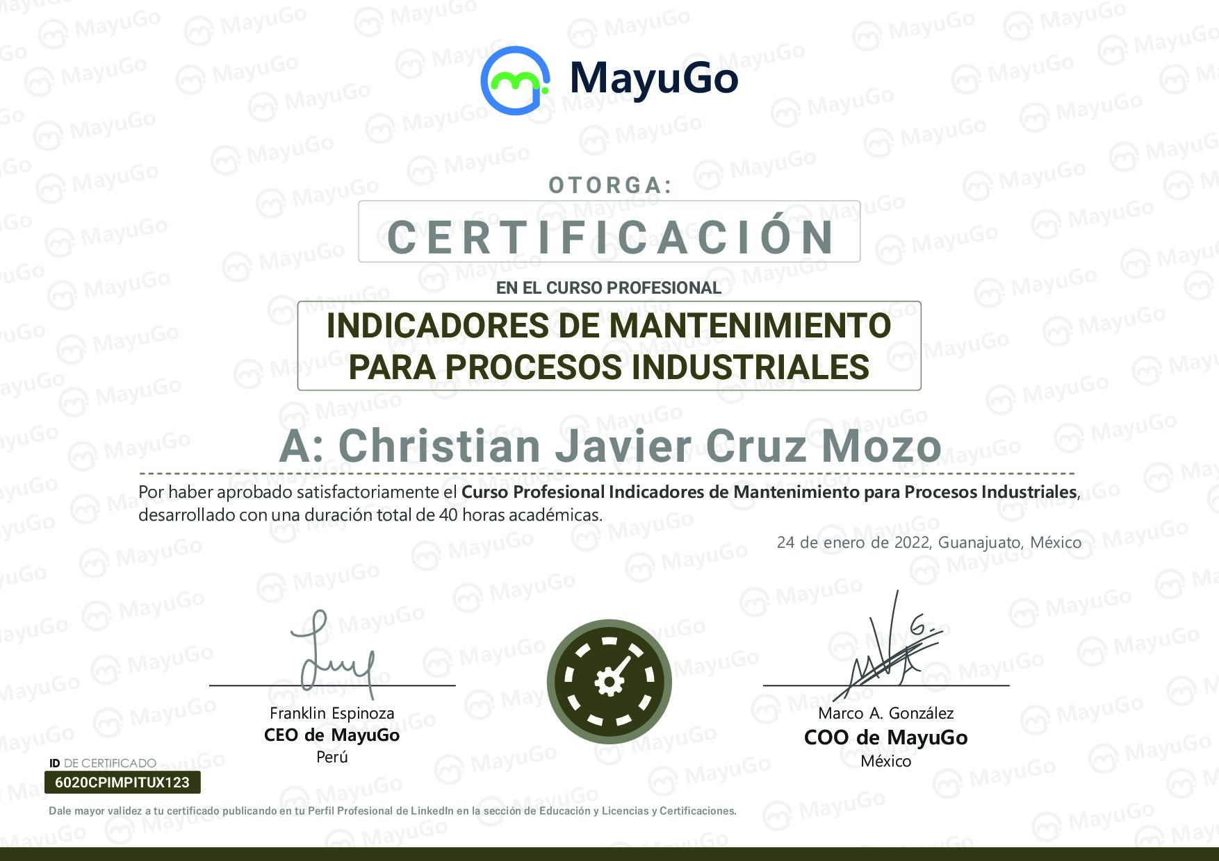 Certificado