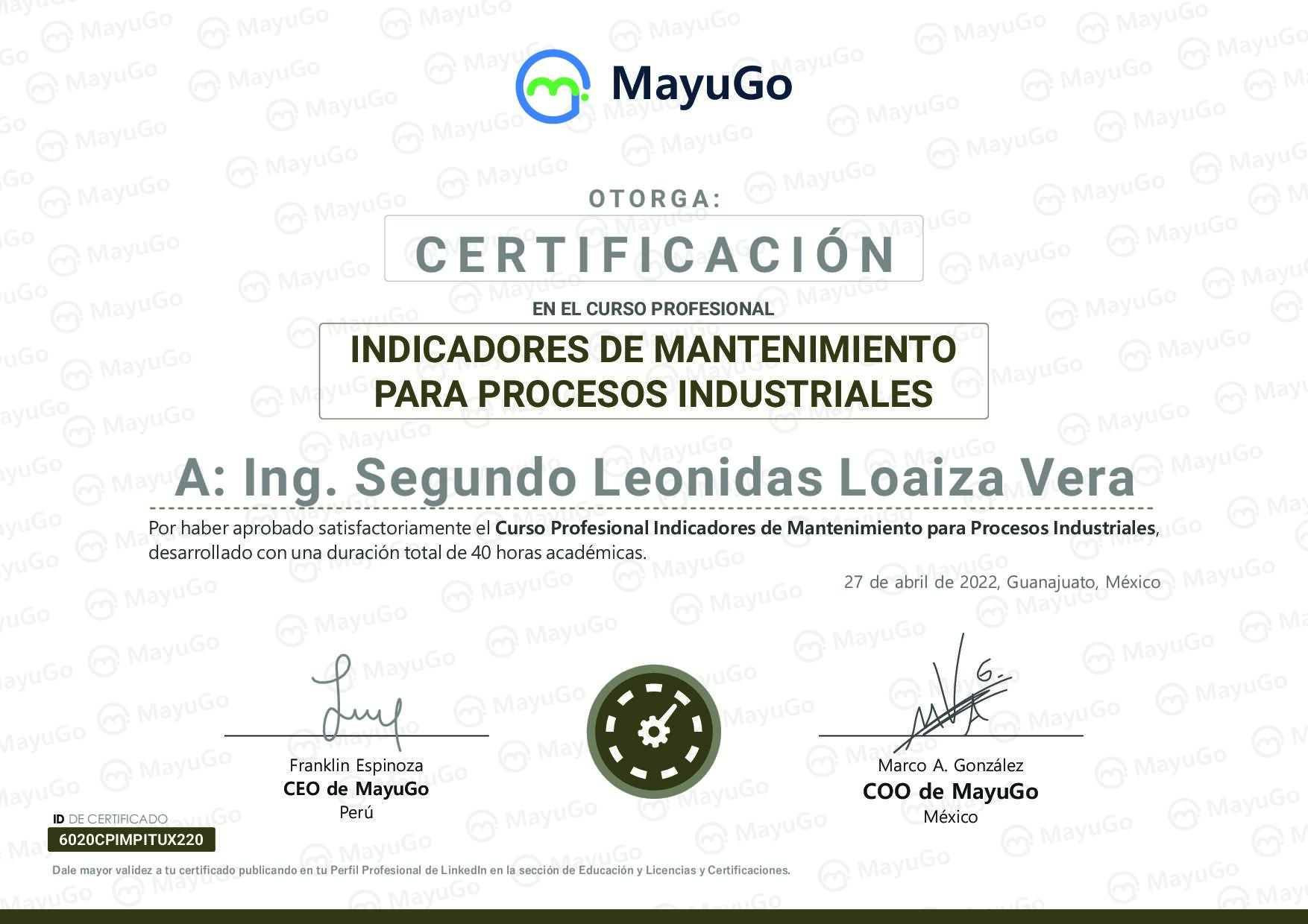 Certificado