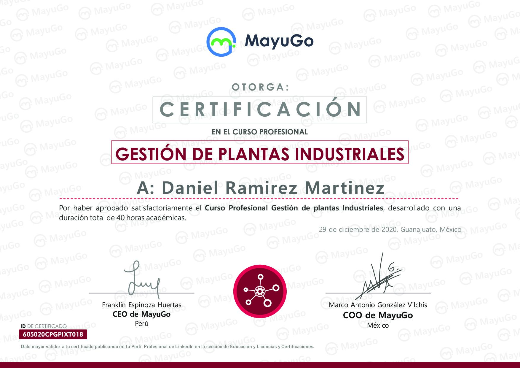 Certificado