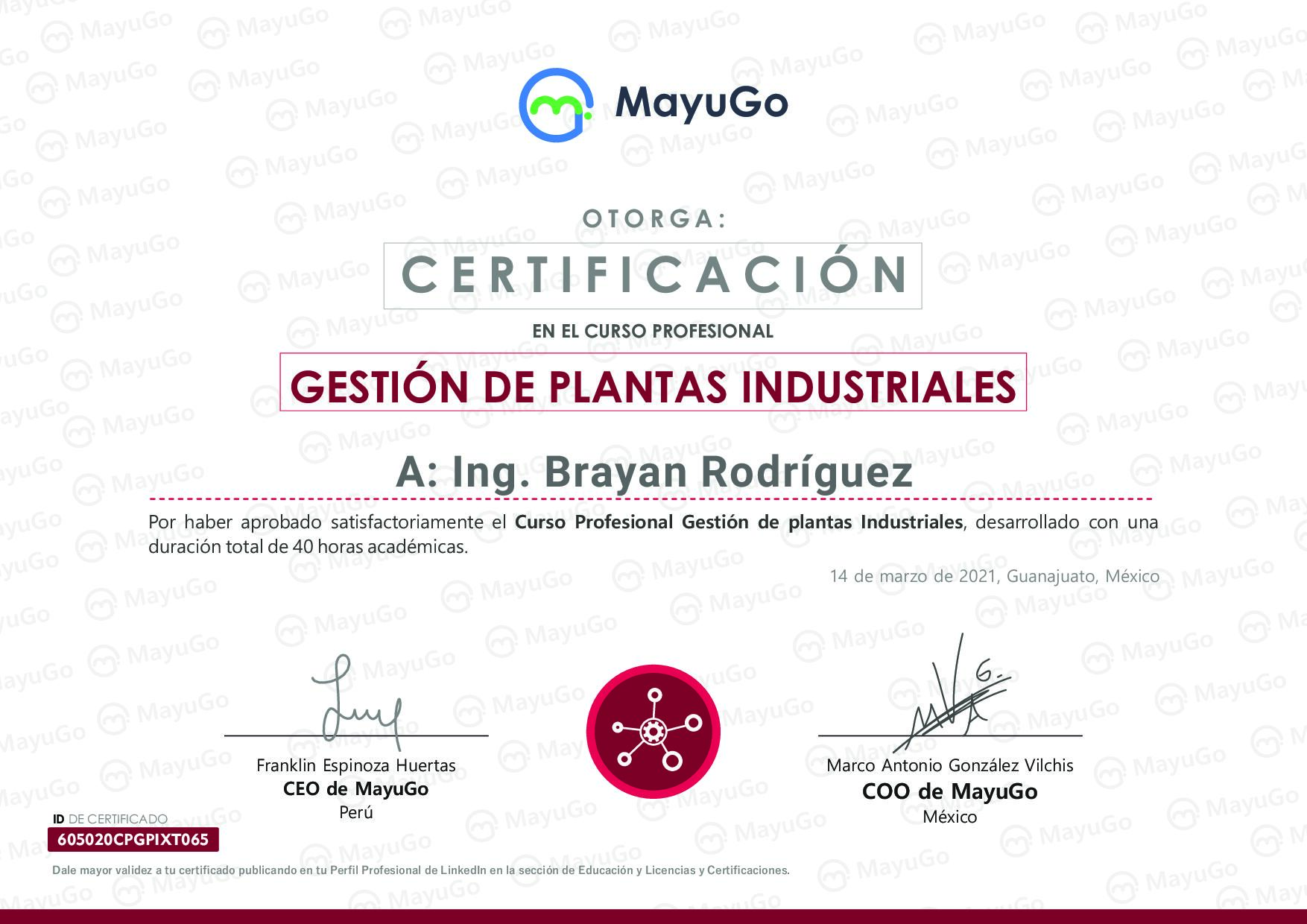 Certificado