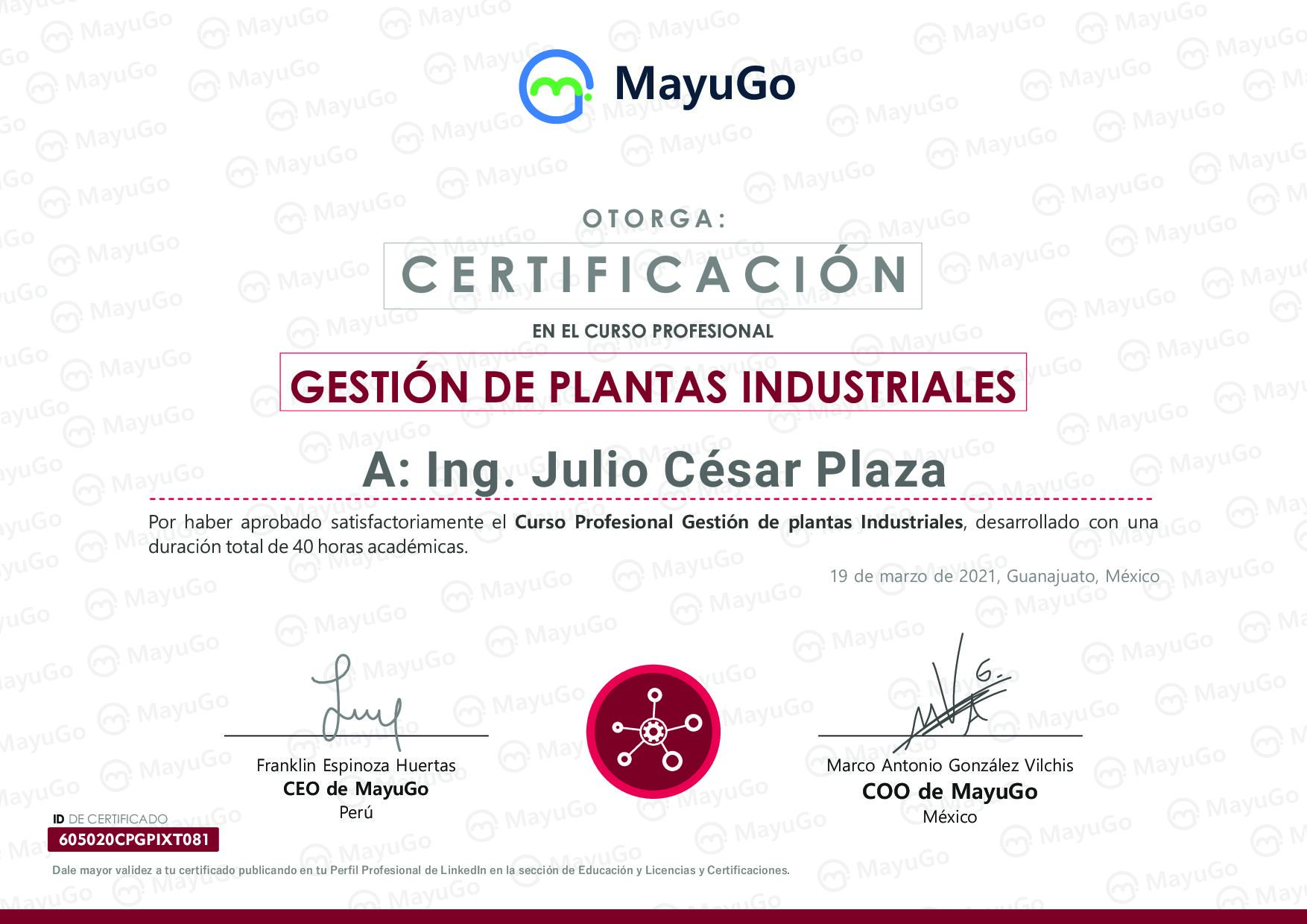 Certificado