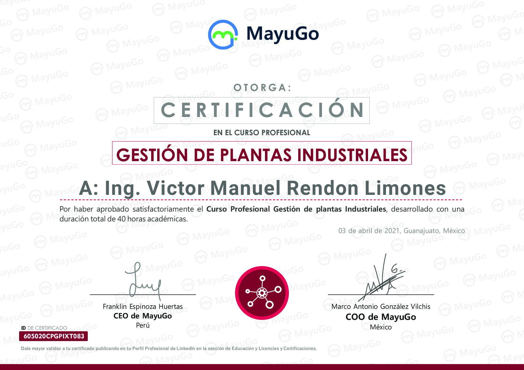 Certificado