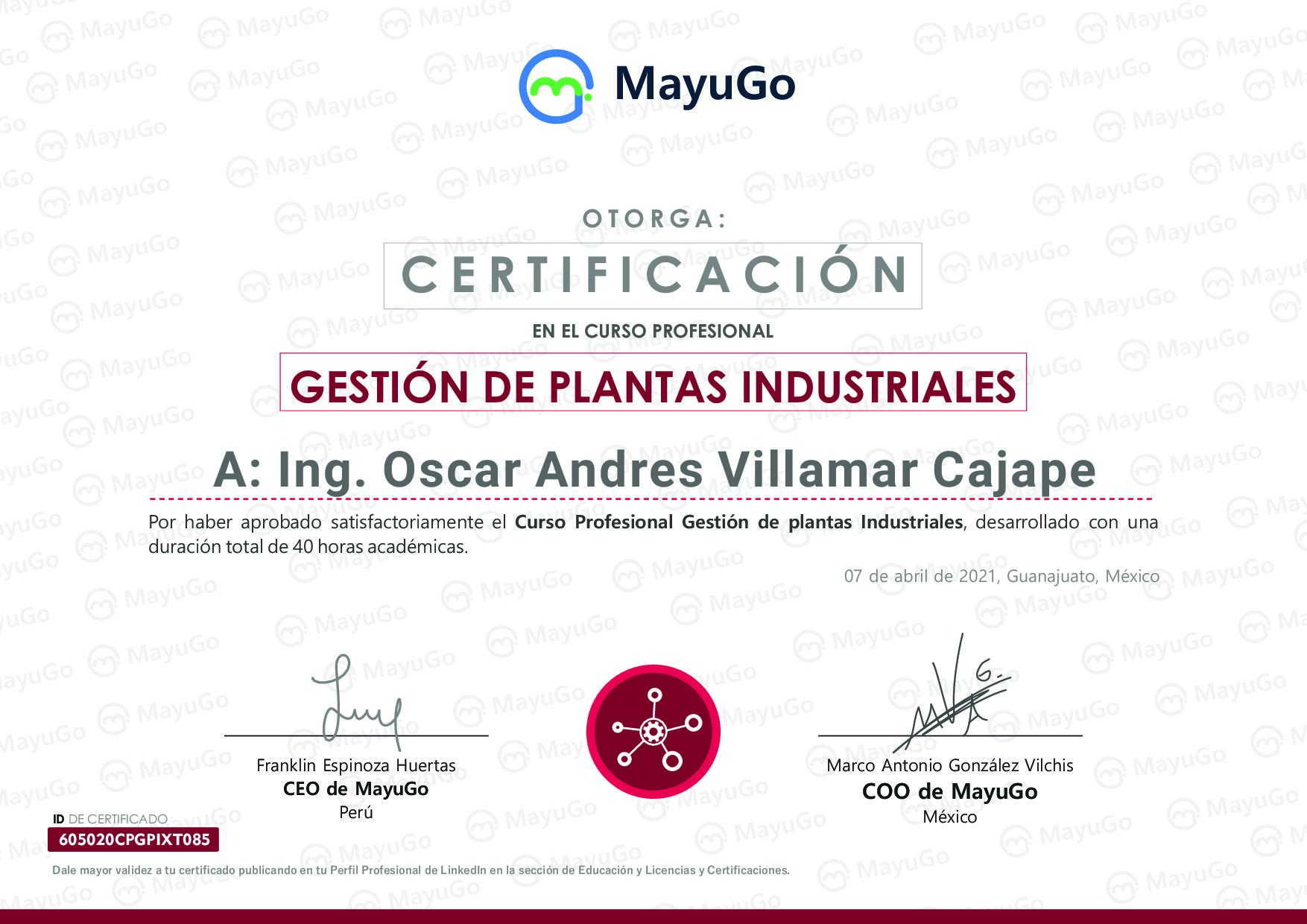 Certificado