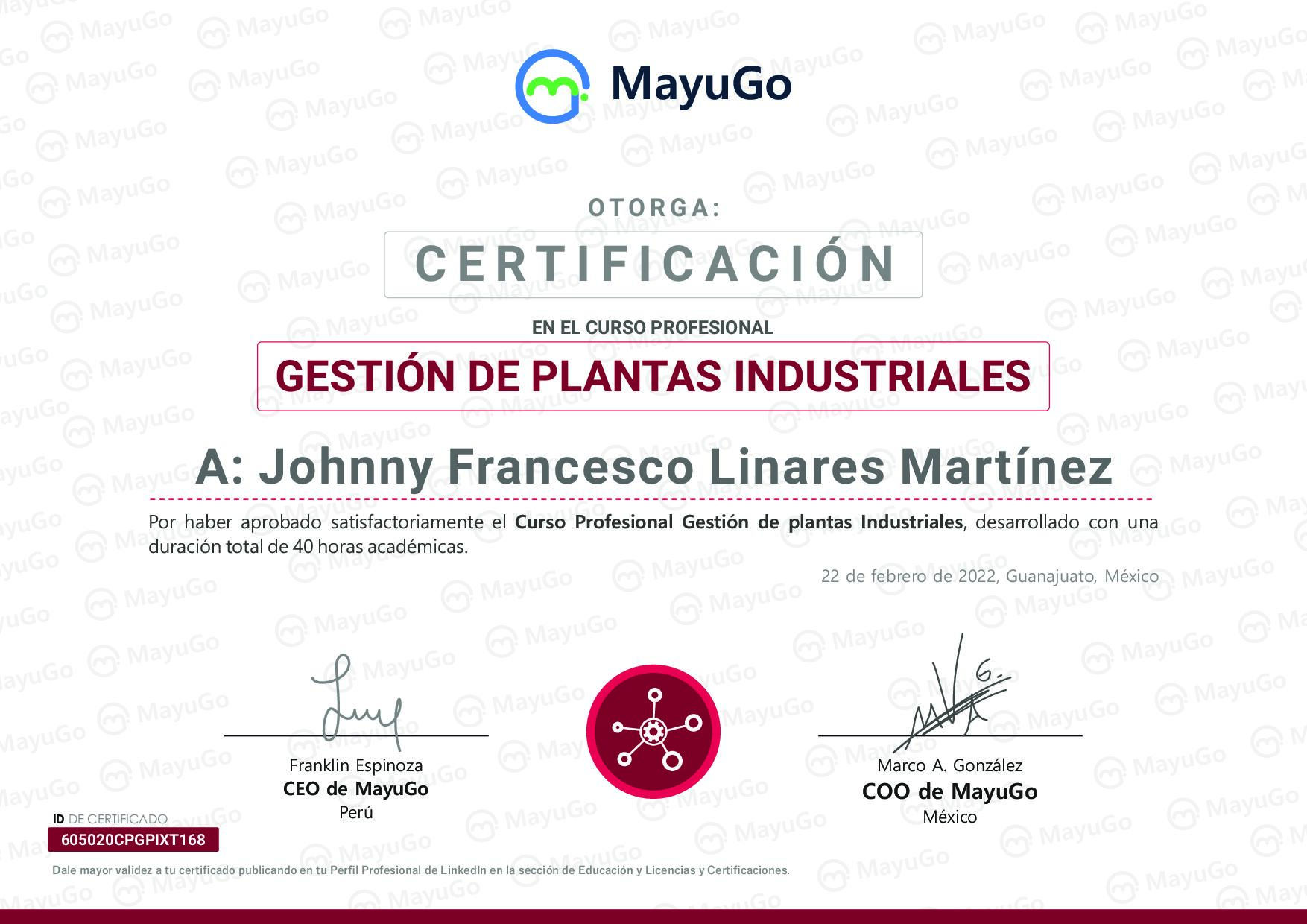 Certificado