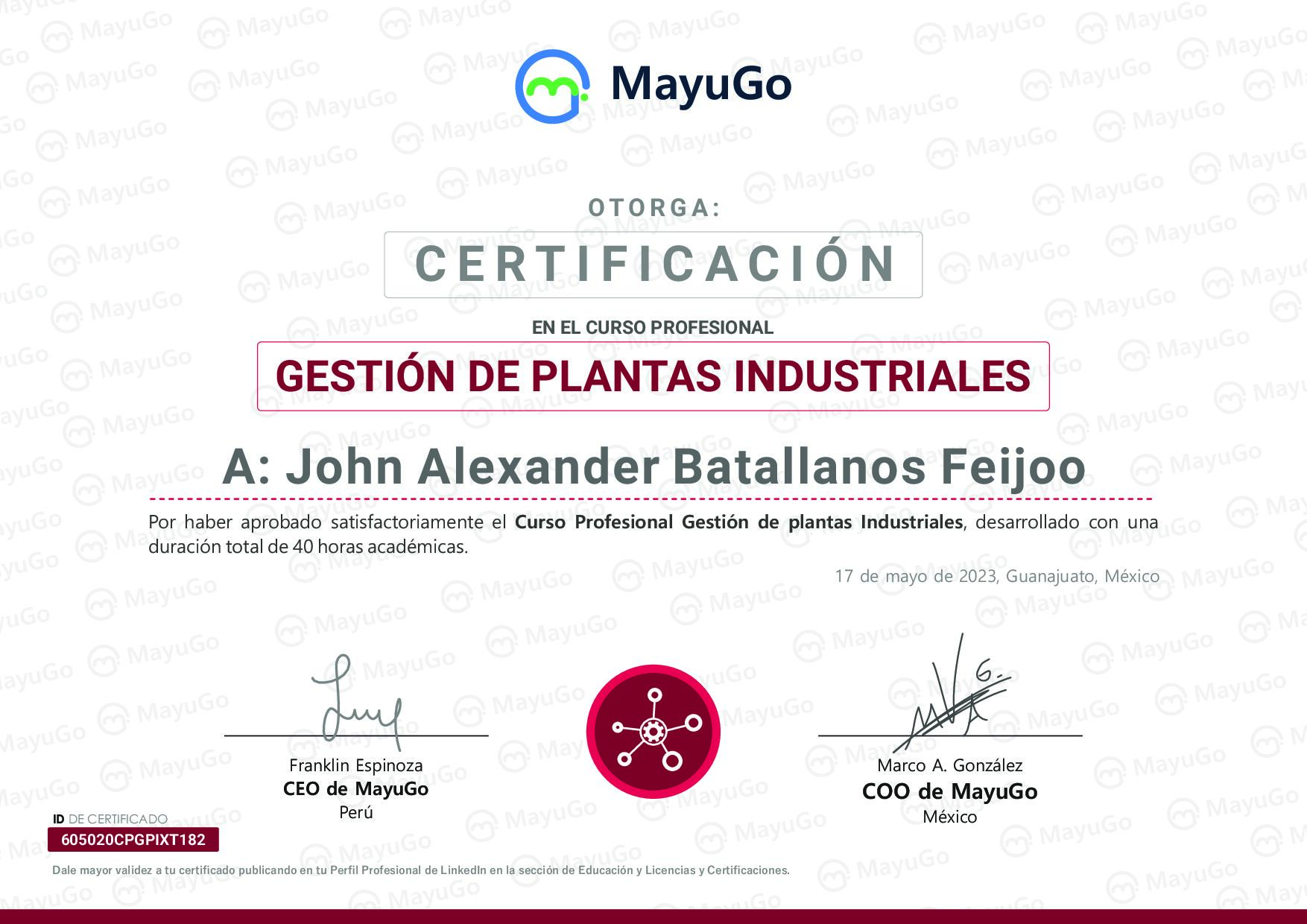 Certificado