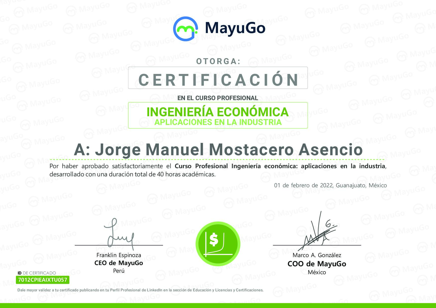 Certificado