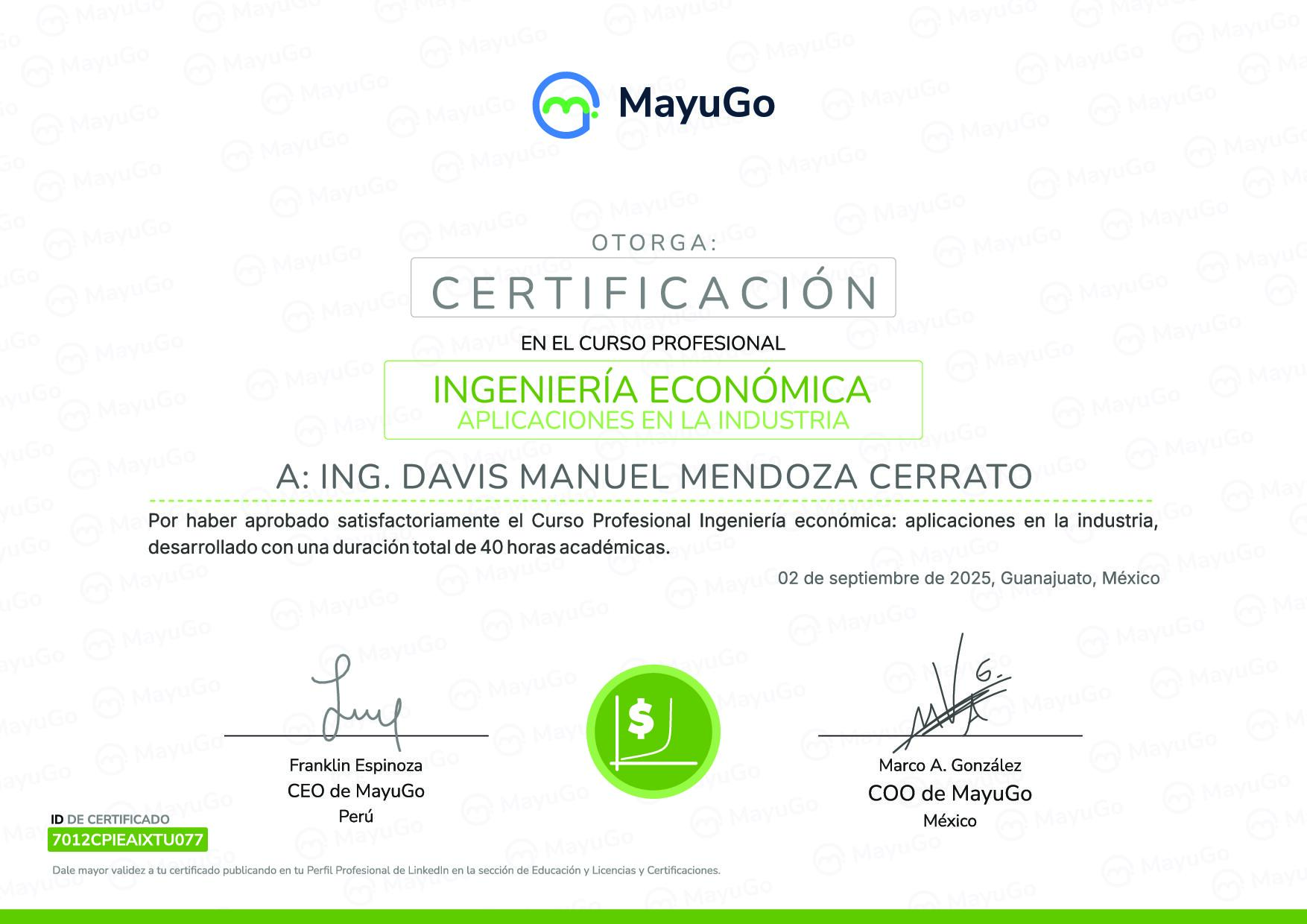 Certificado