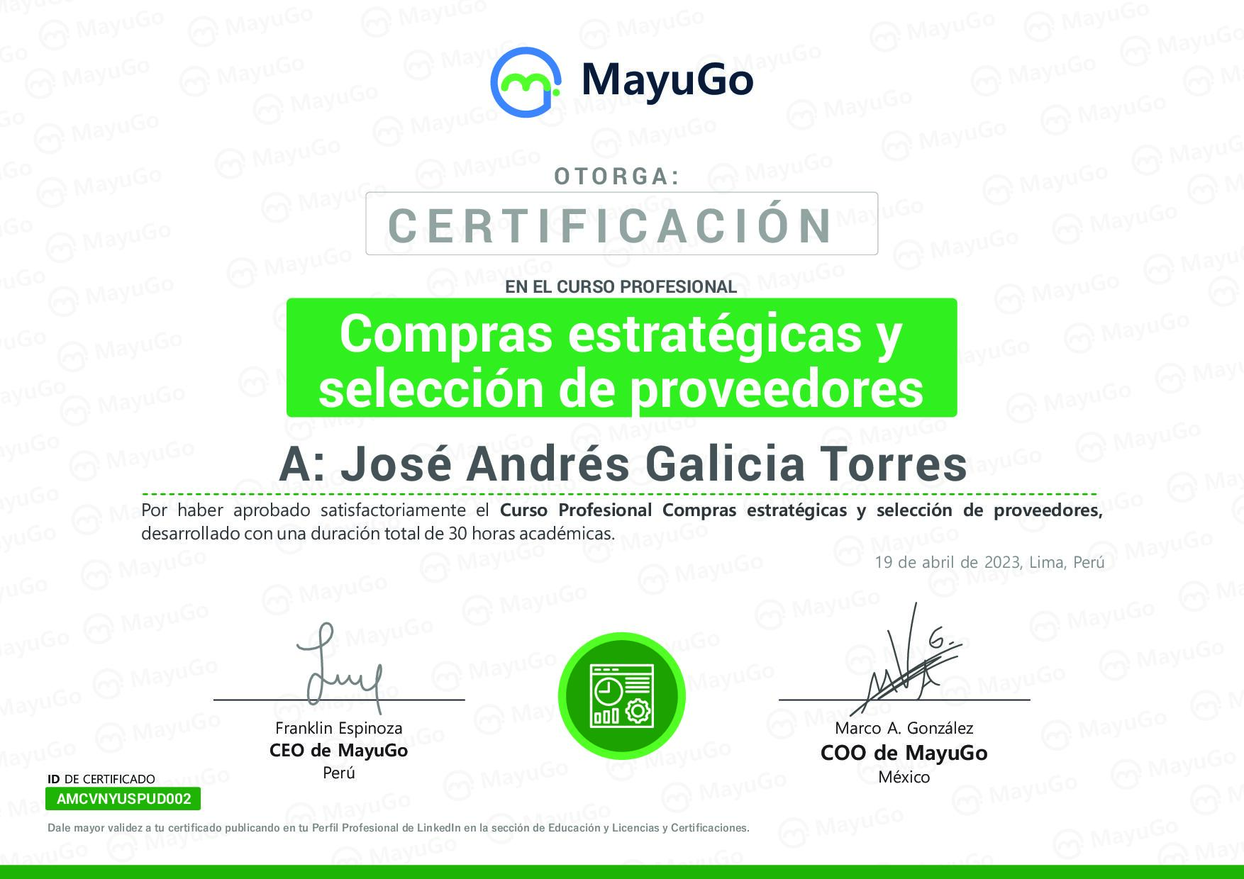 Certificado