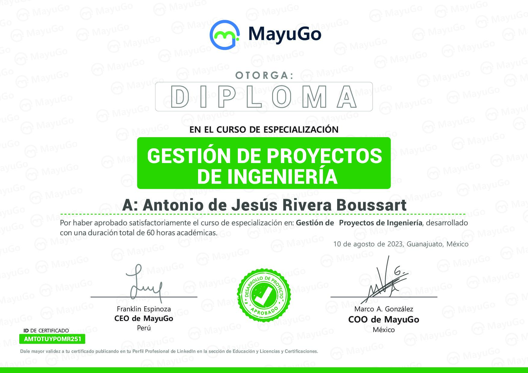 Certificado