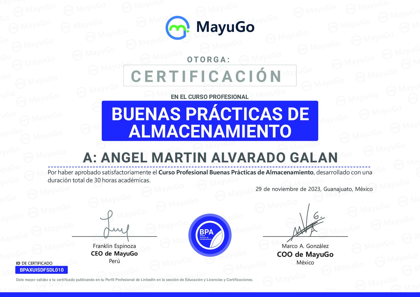 Certificado