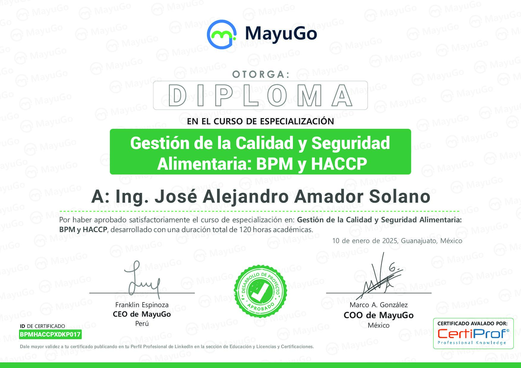 Certificado