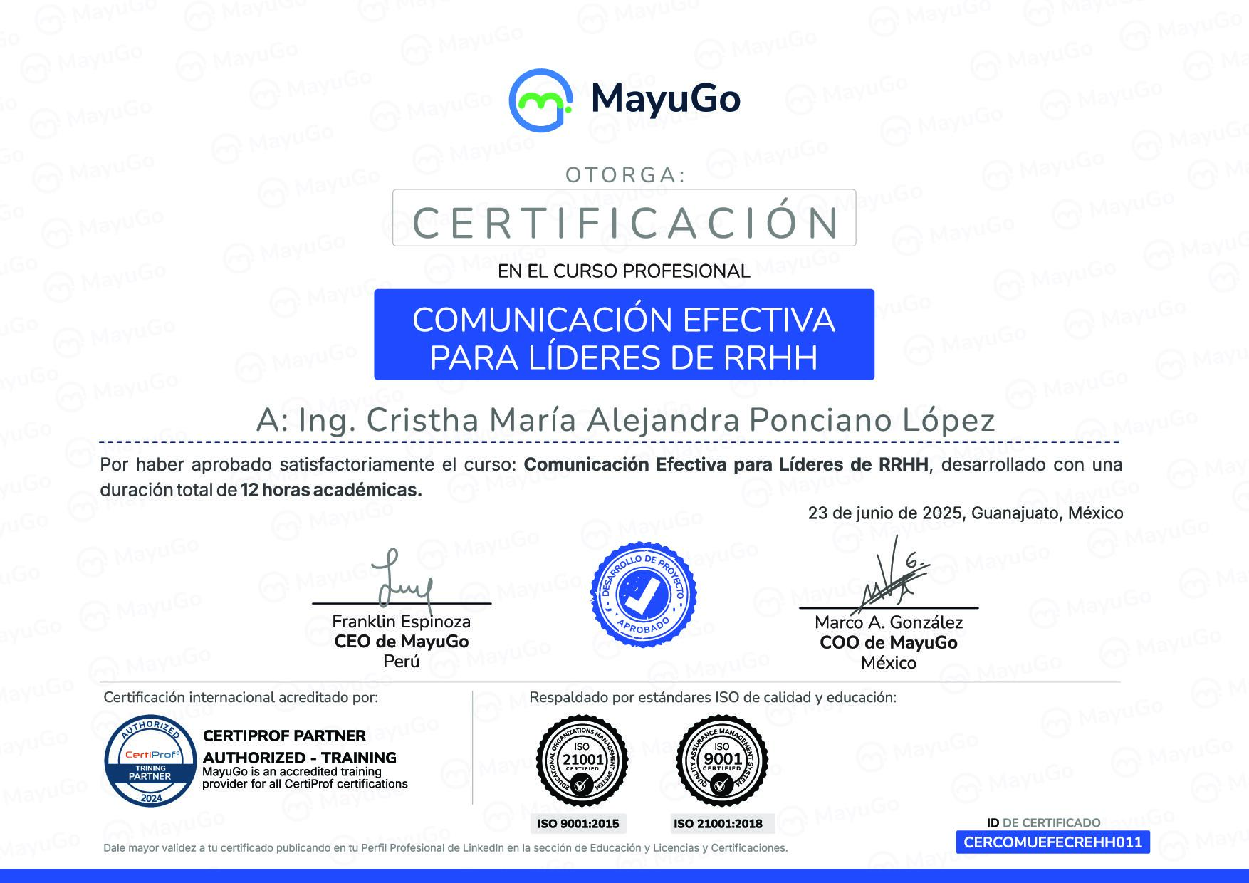 Certificado