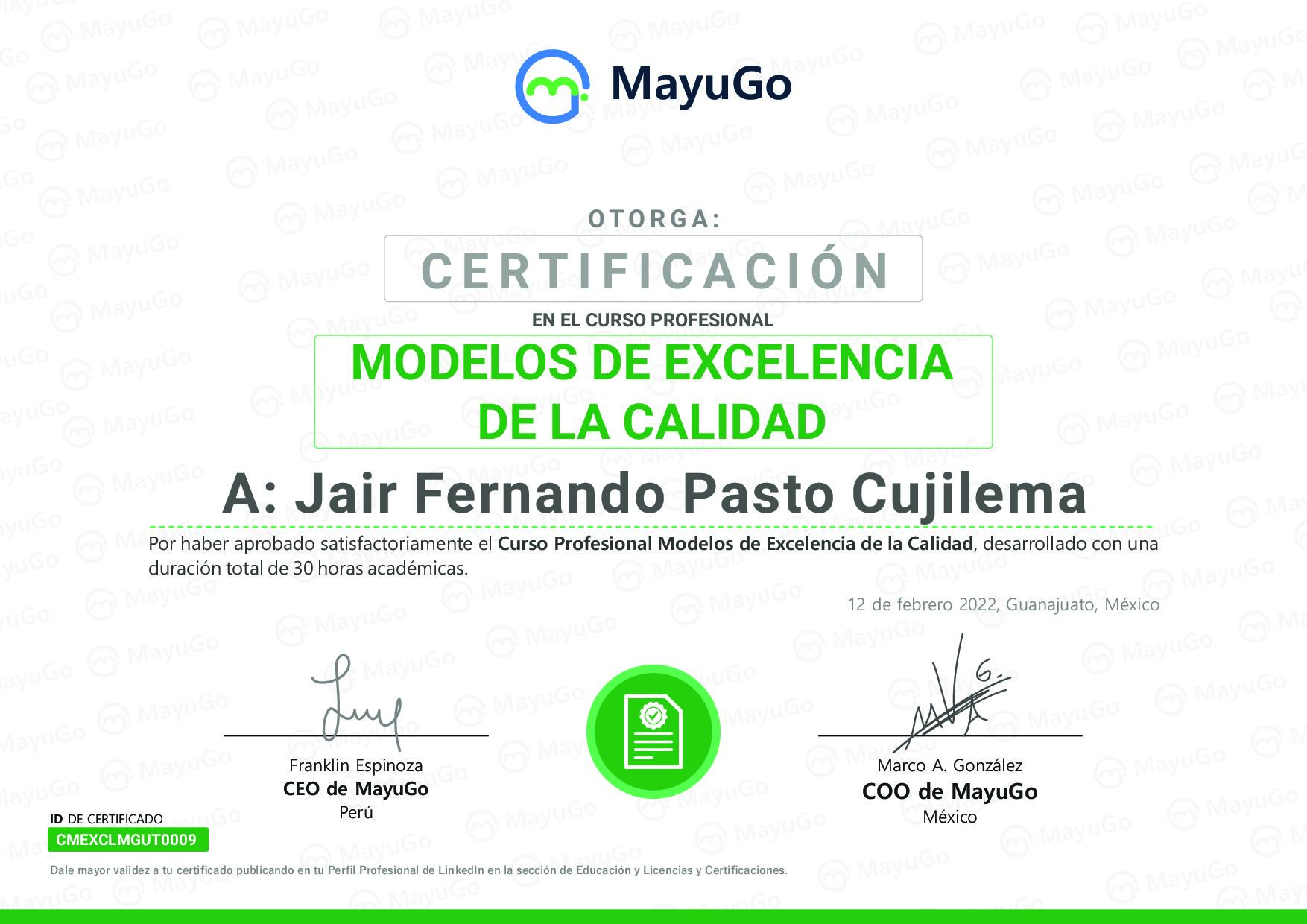 Certificado