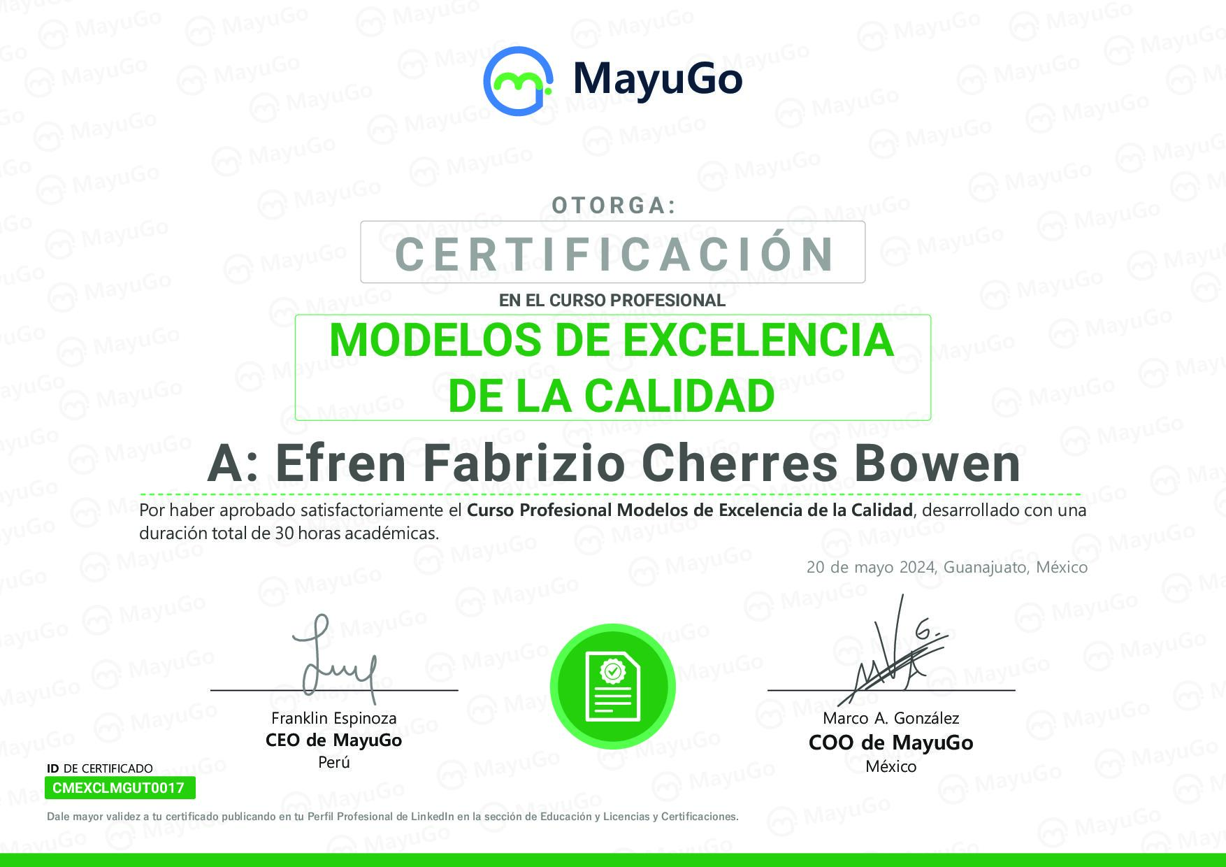 Certificado