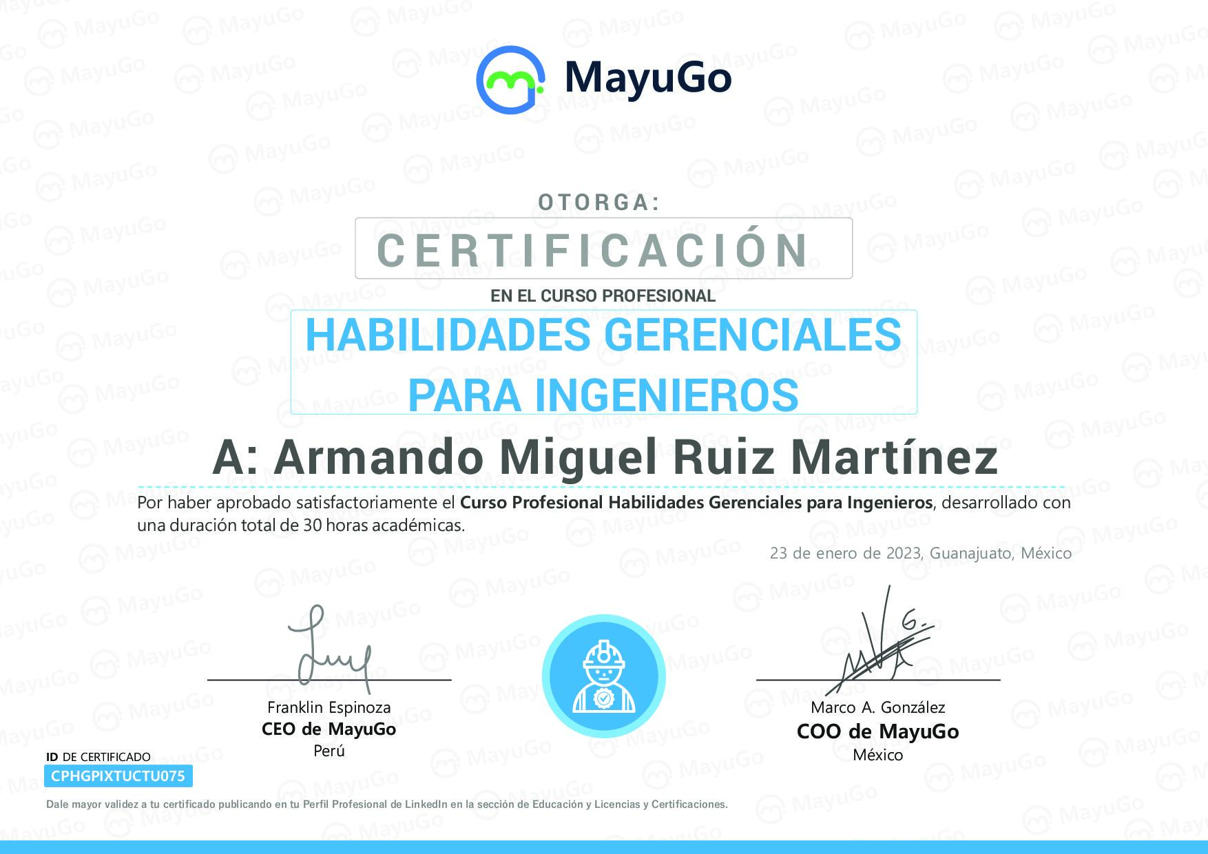 Certificado
