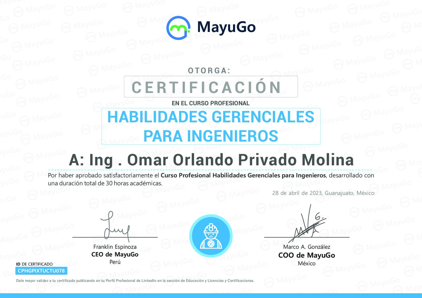 Certificado