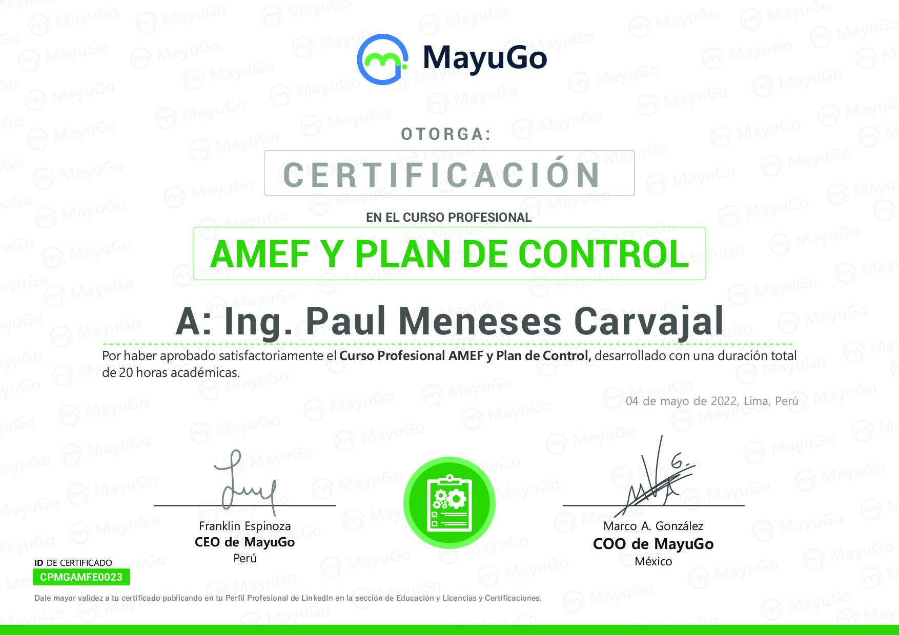 Certificado