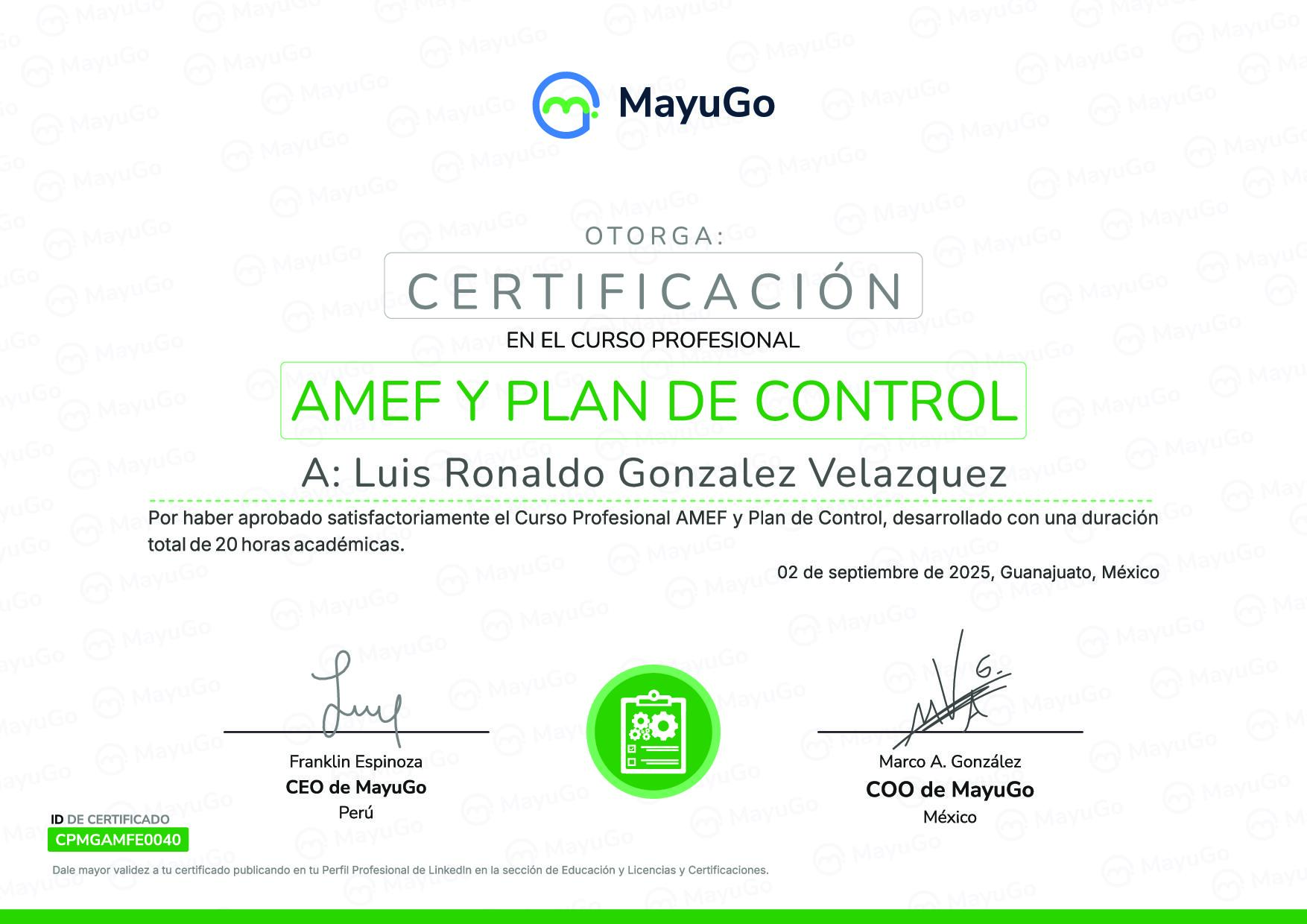 Certificado