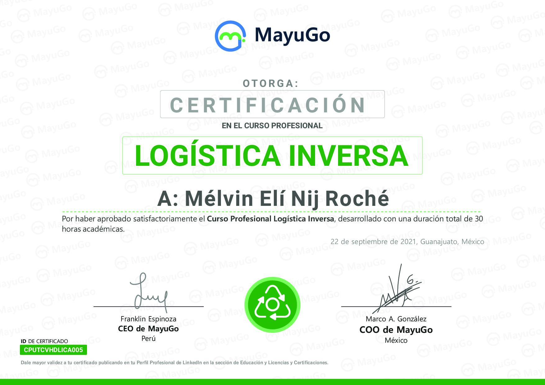 Certificado