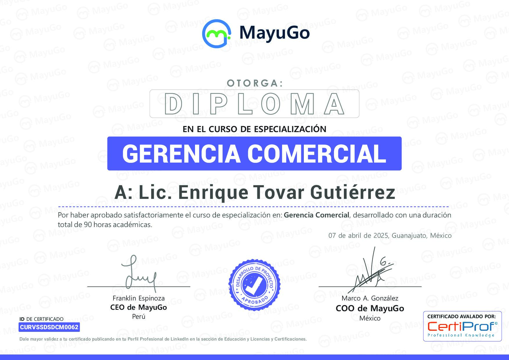 Certificado