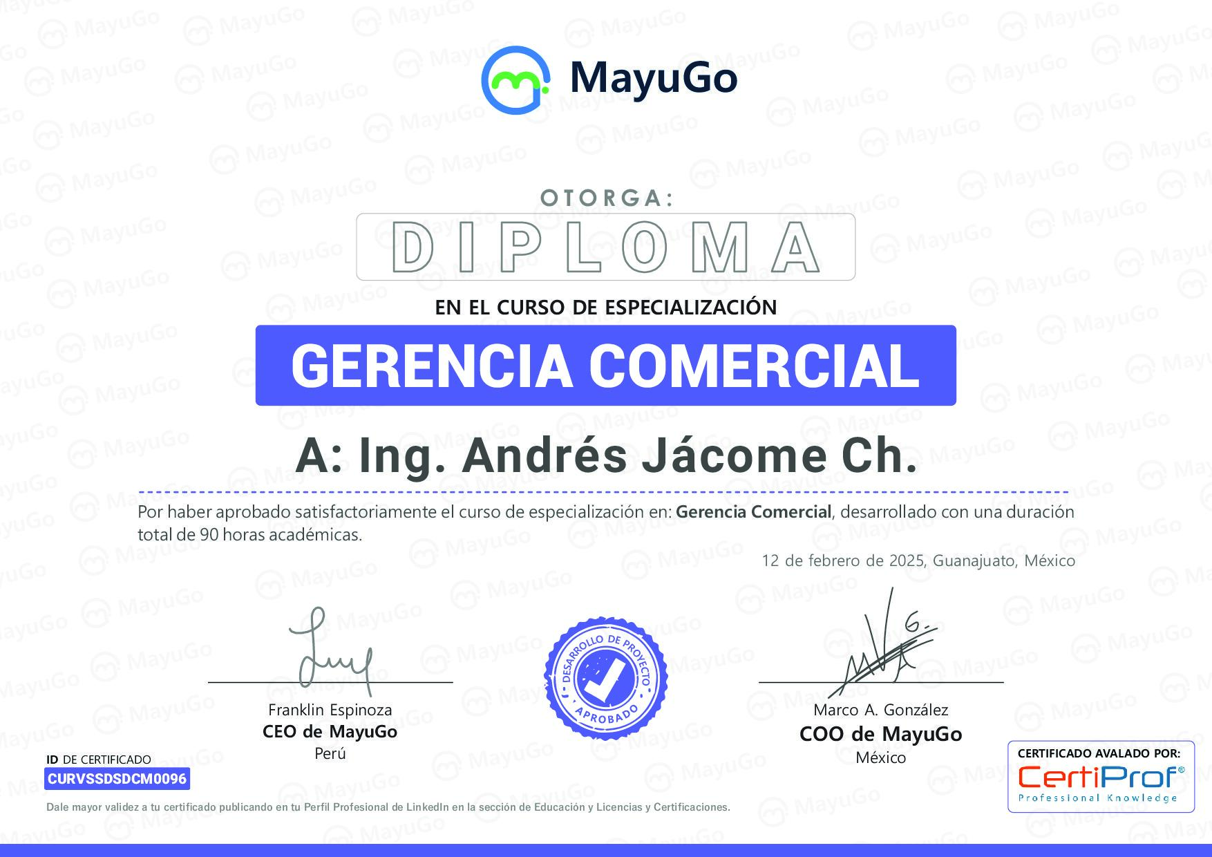 Certificado
