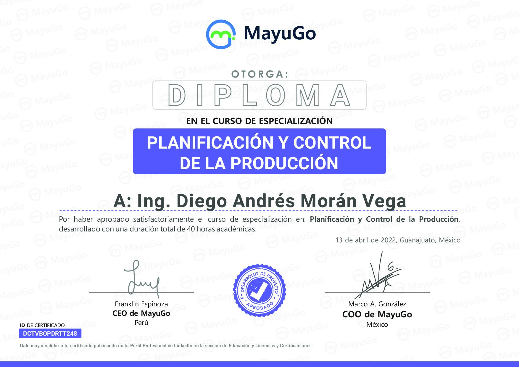 Certificado