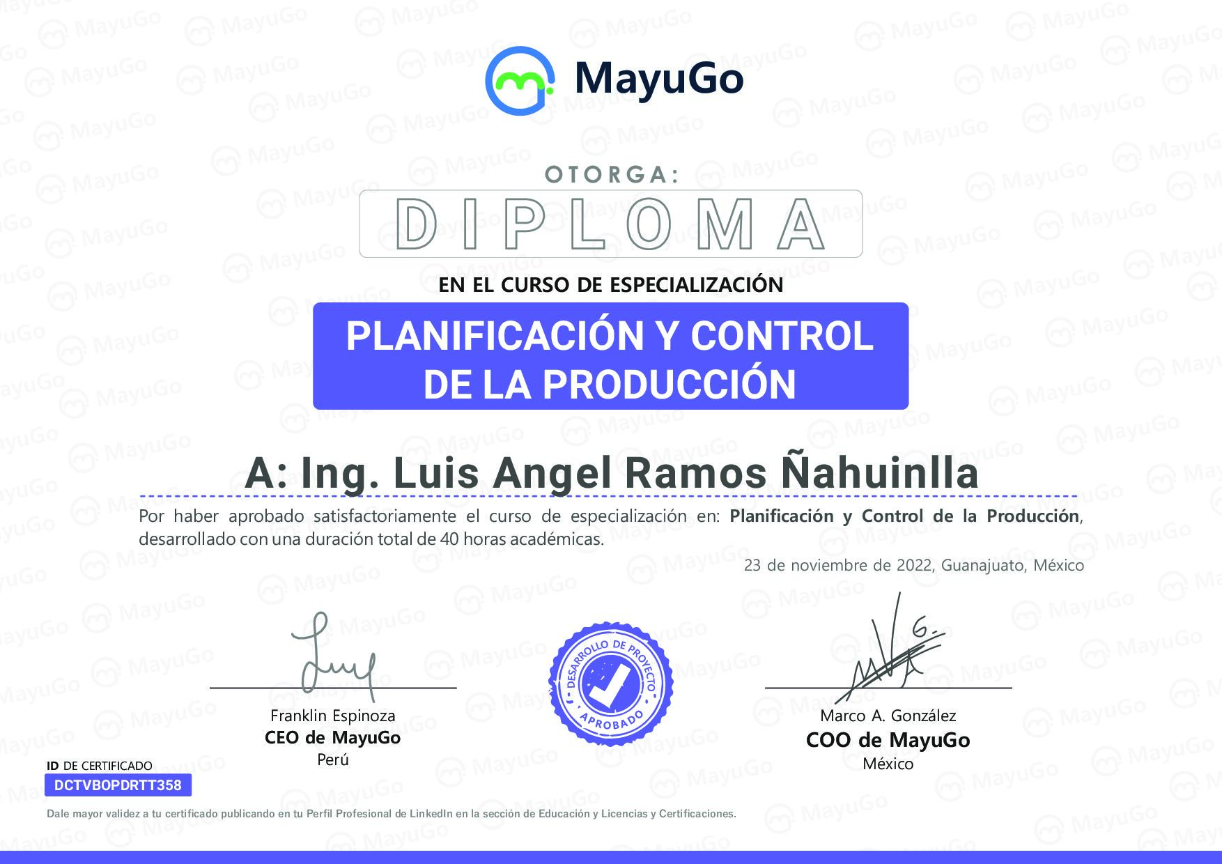 Certificado
