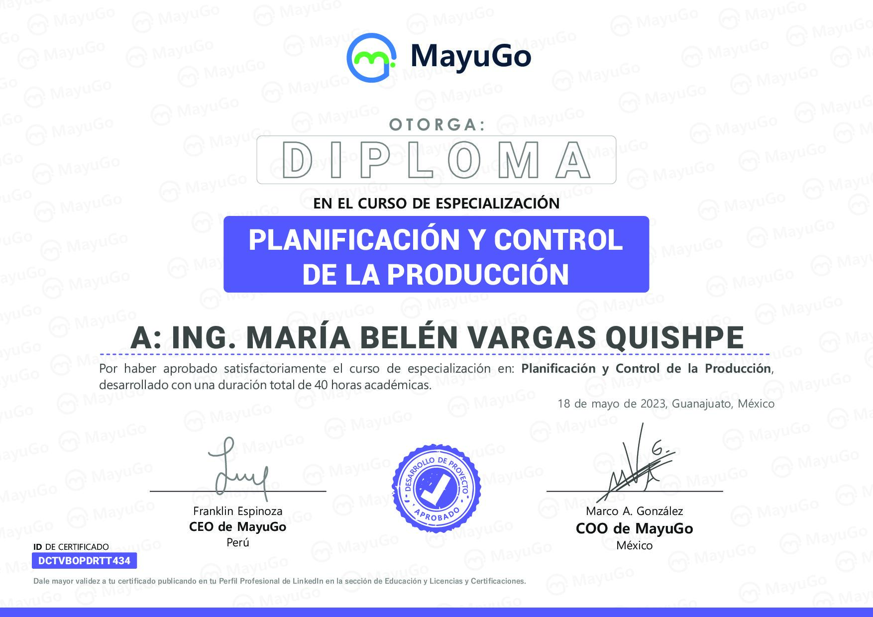 Certificado