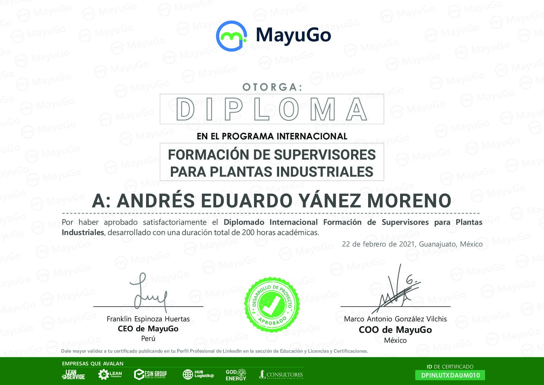 Certificado