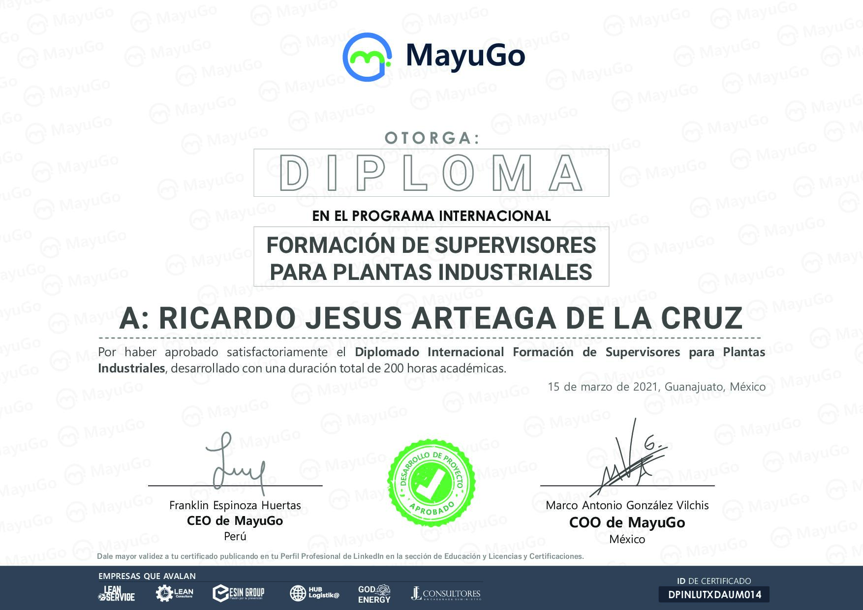 Certificado