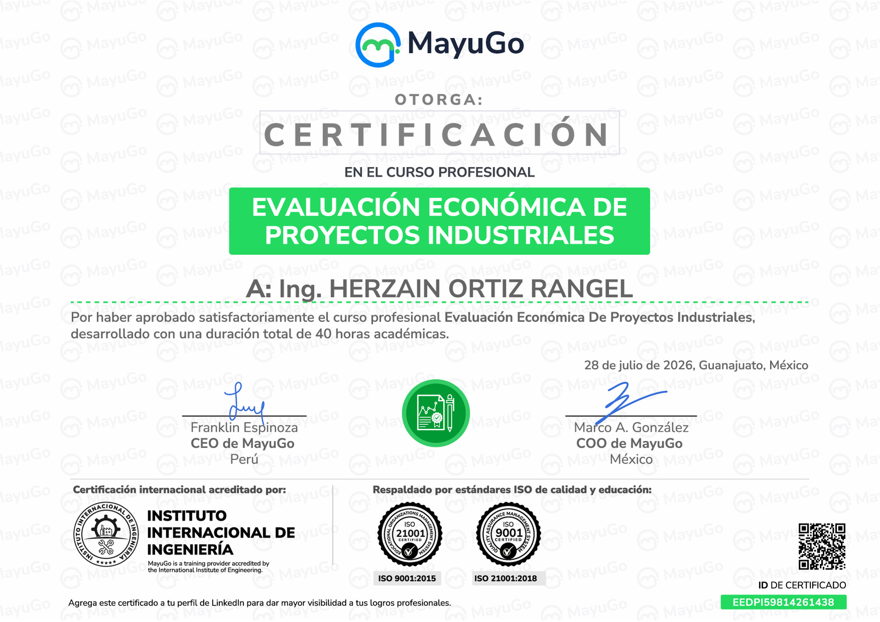 Certificado