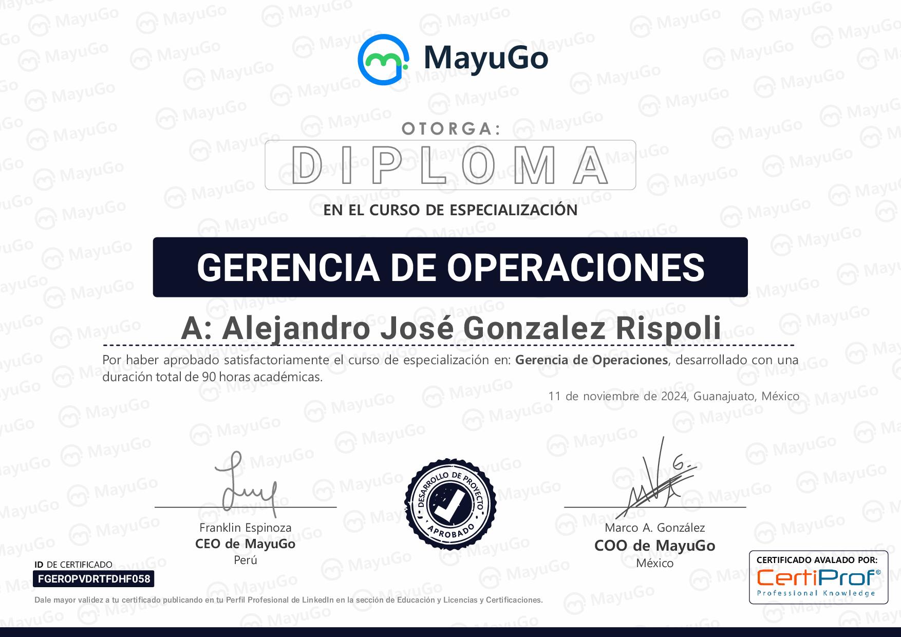 Certificado