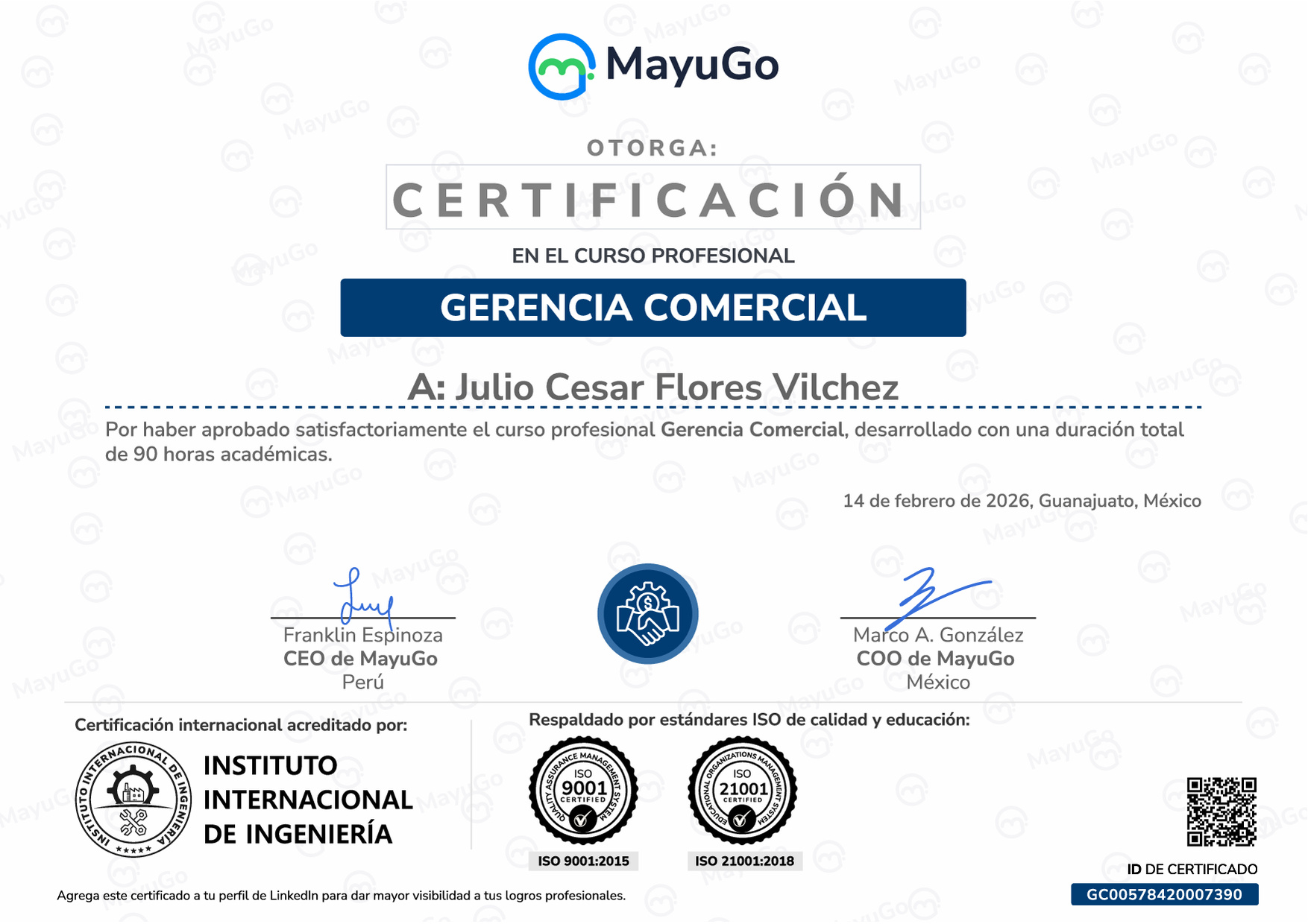 Certificado