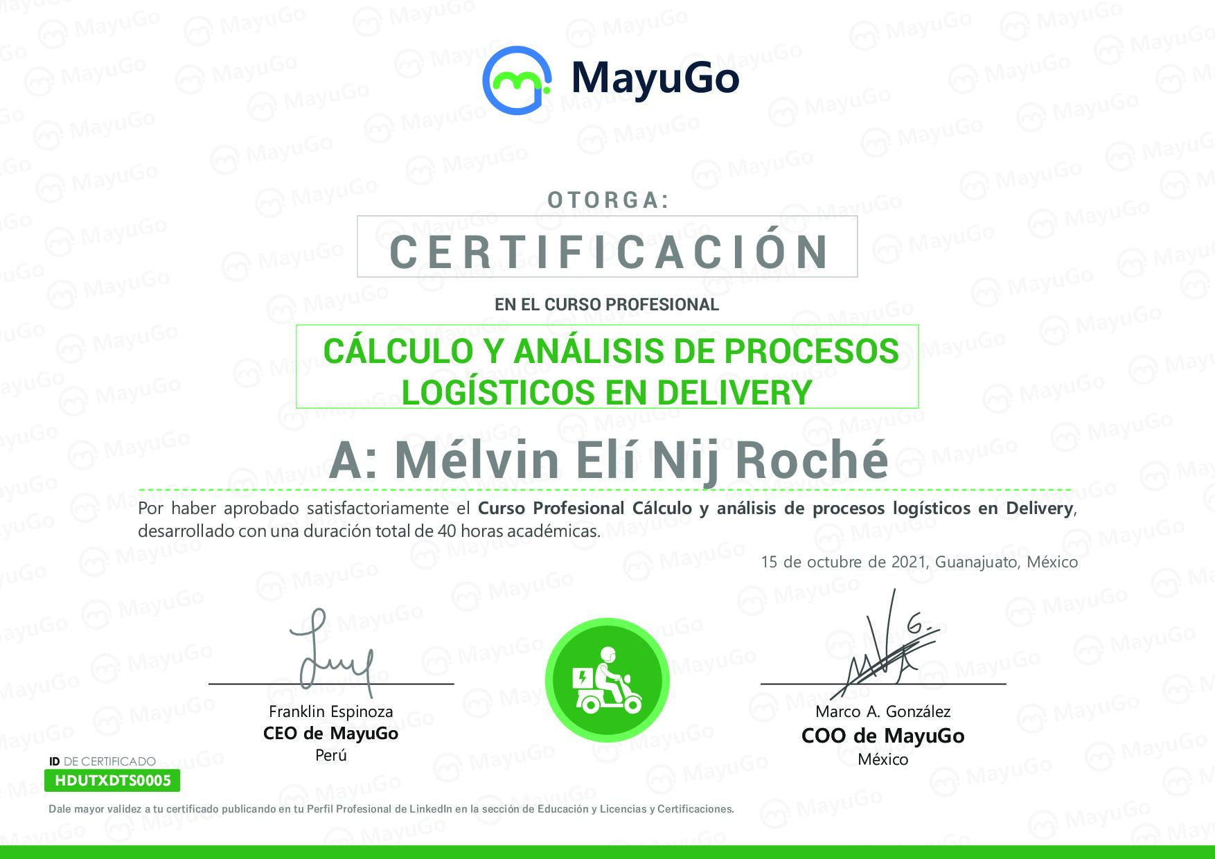 Certificado