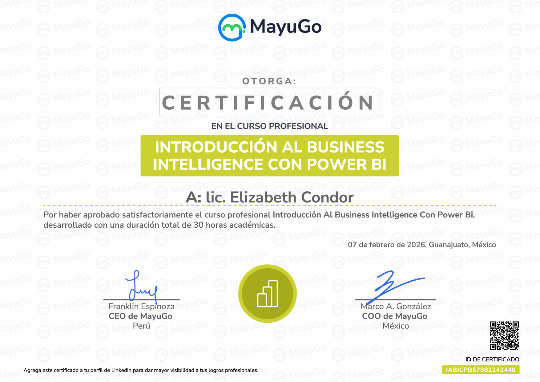 Certificado