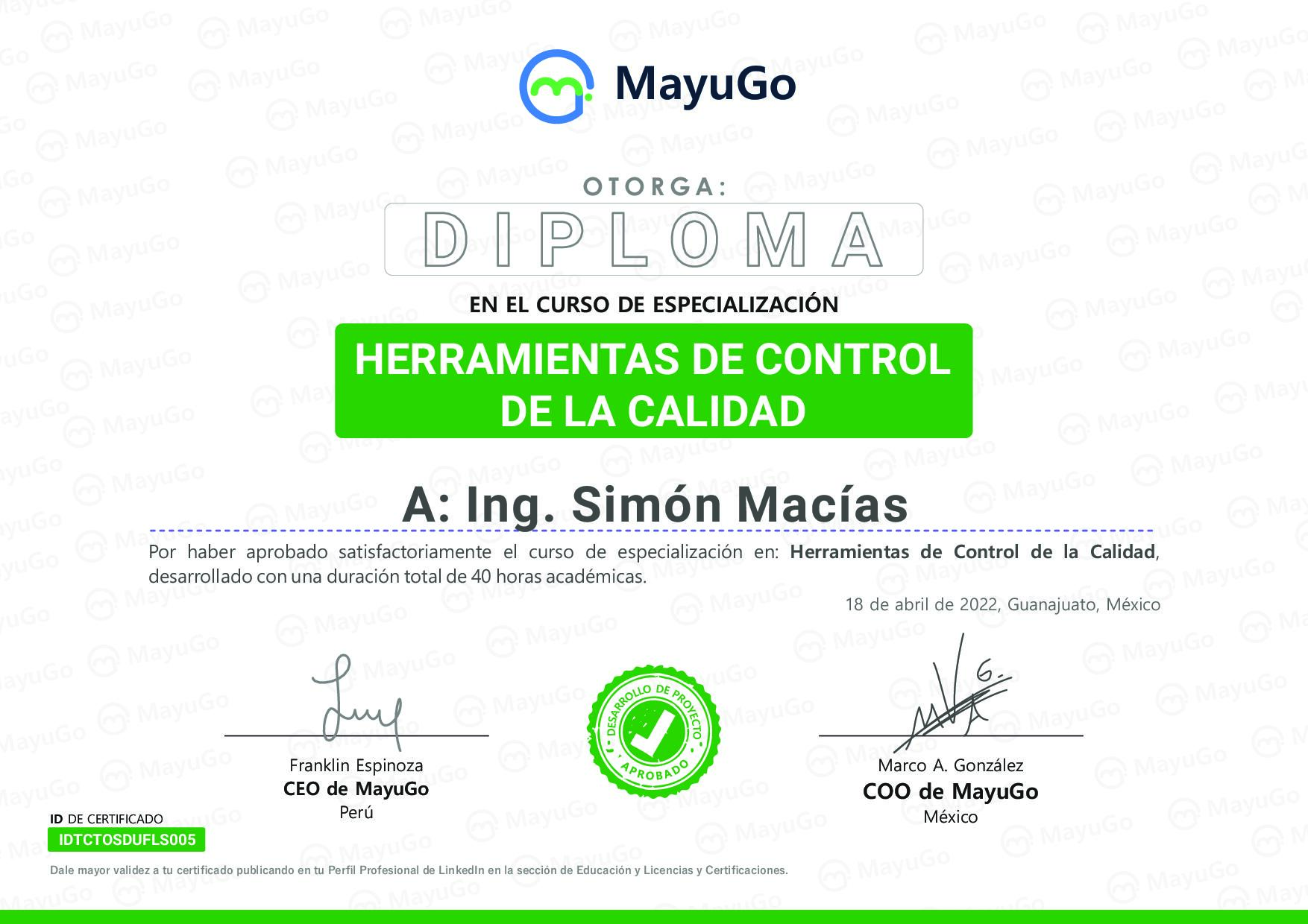 Certificado