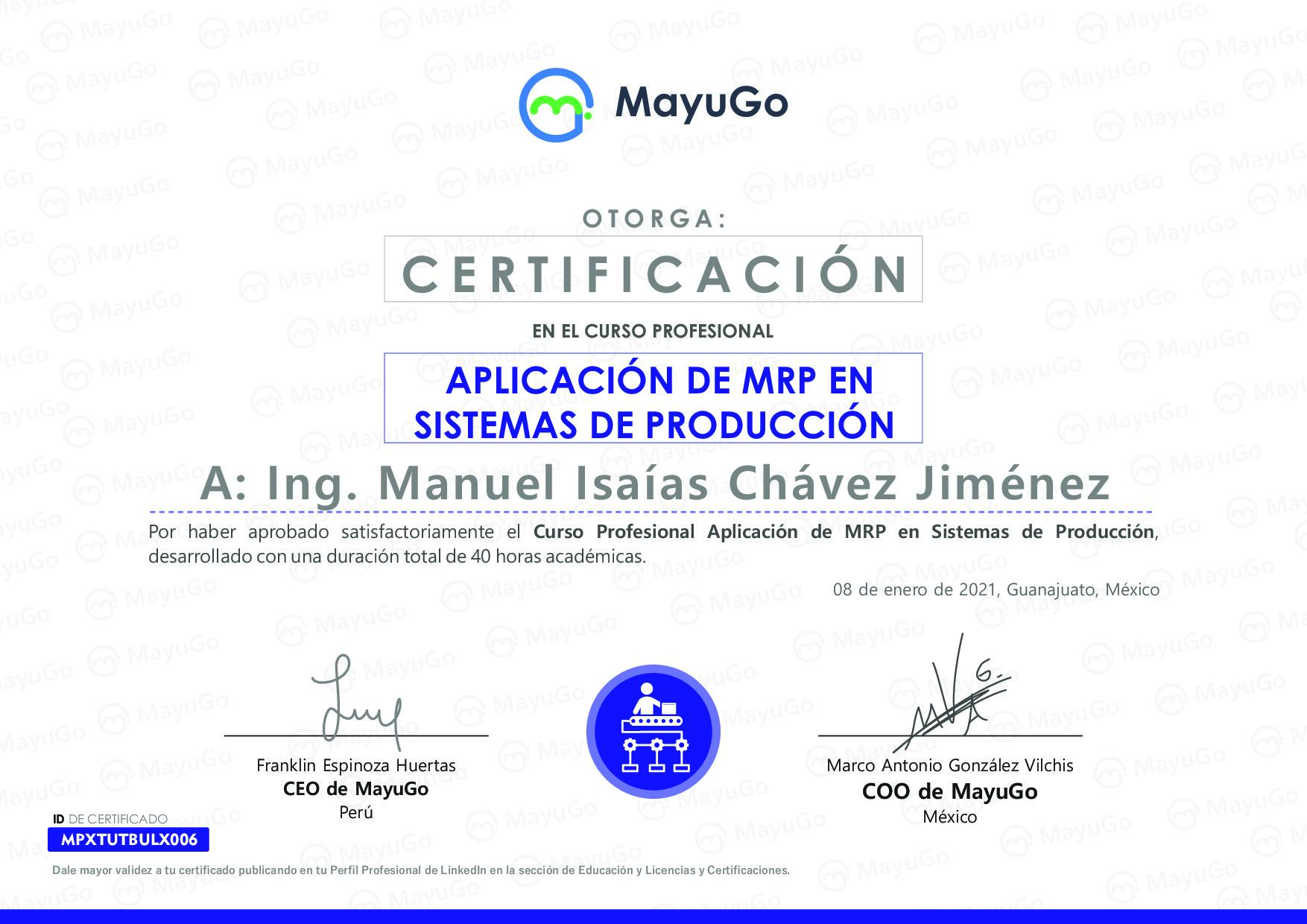 Certificado
