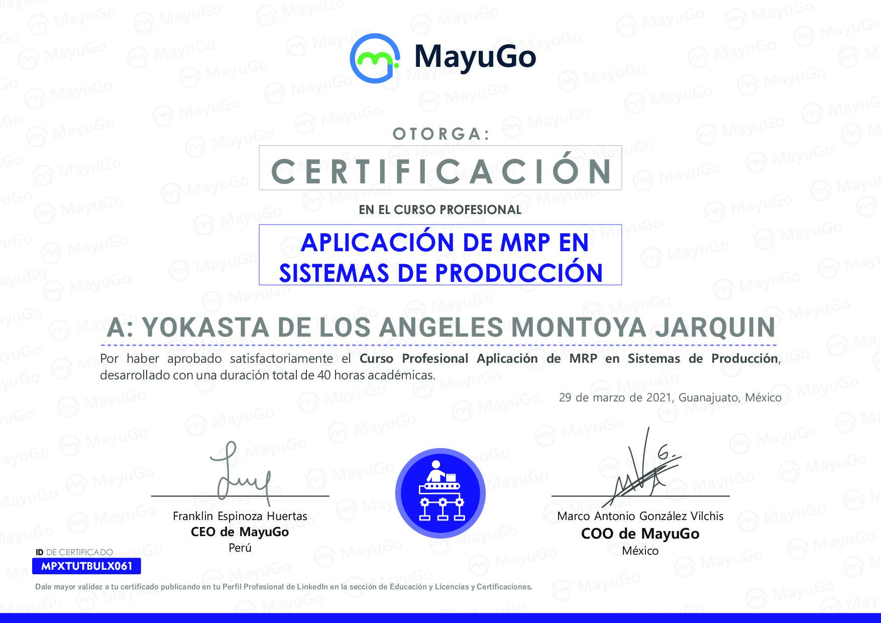 Certificado