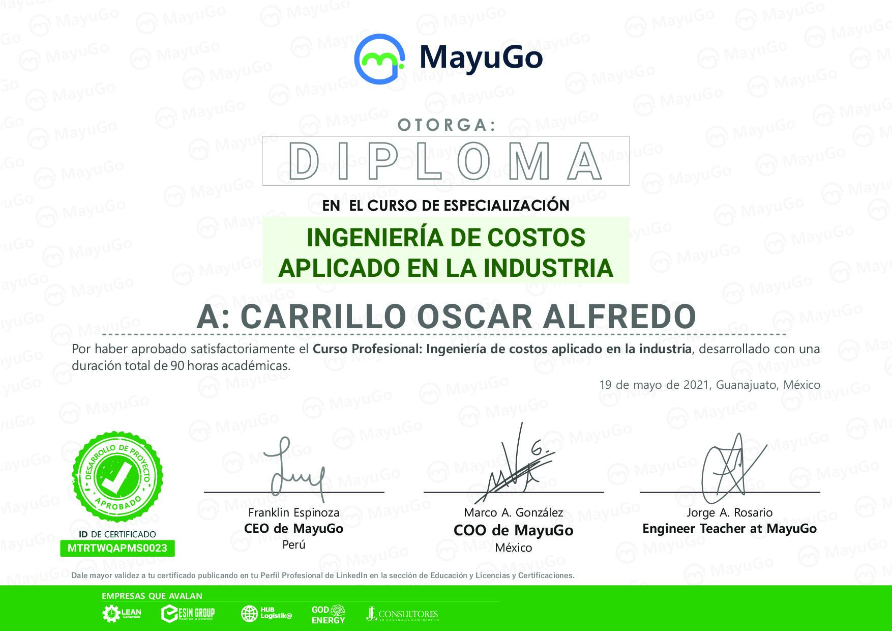 Certificado