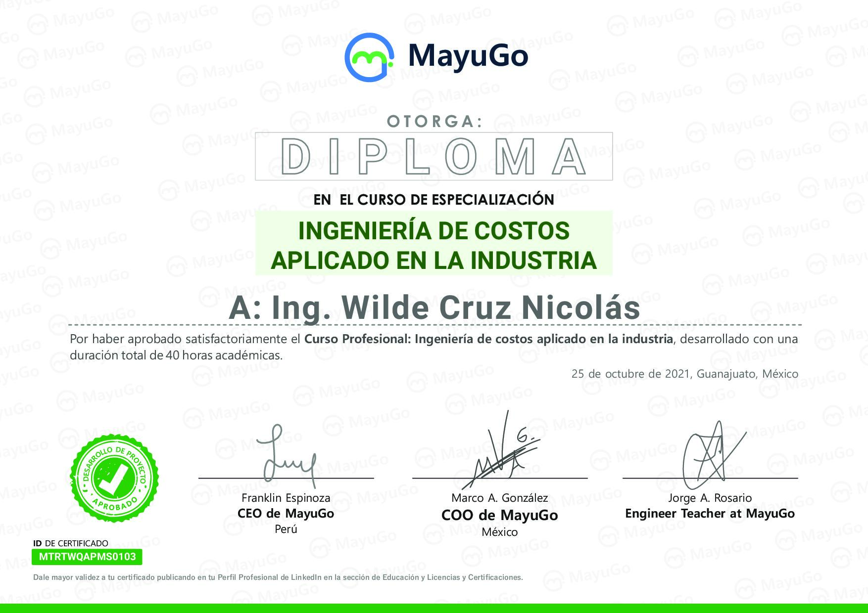 Certificado