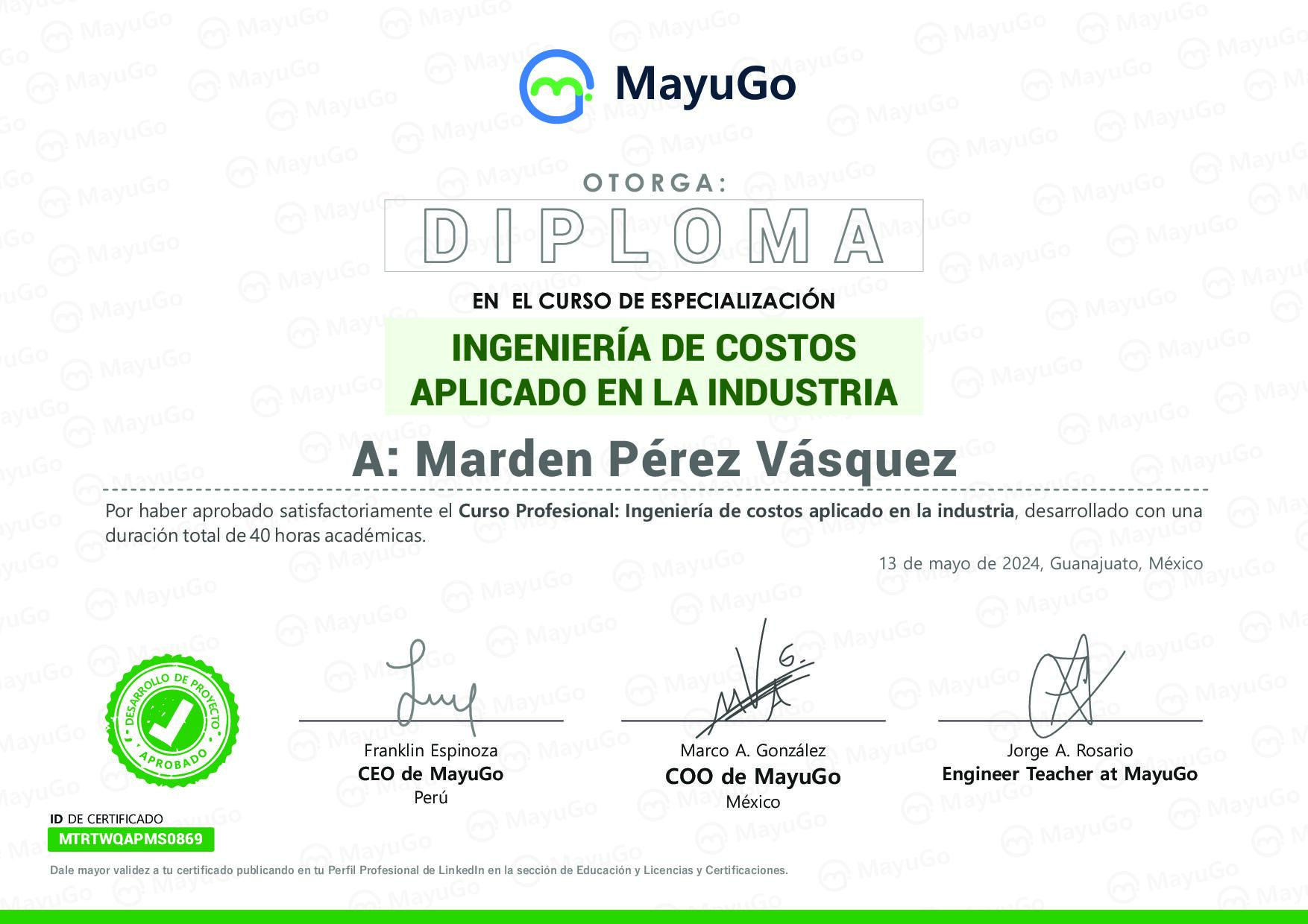 Certificado