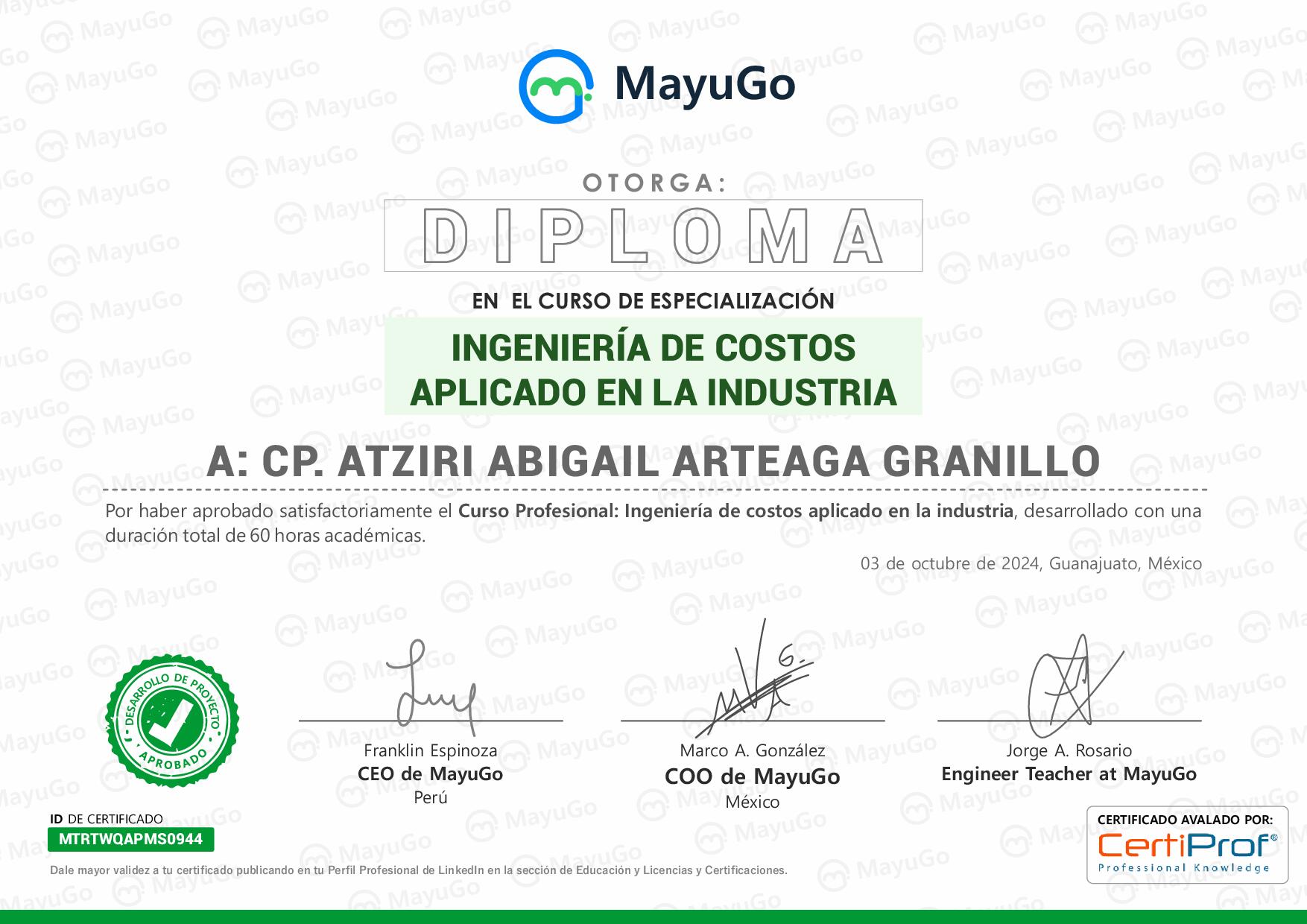 Certificado