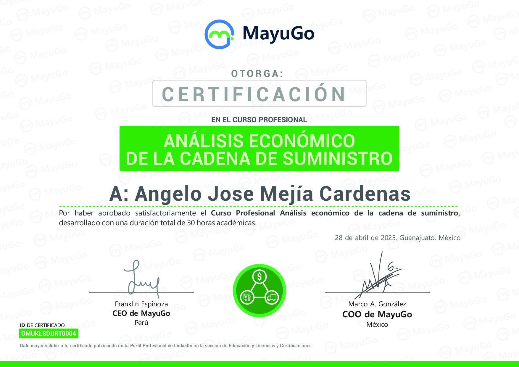 Certificado
