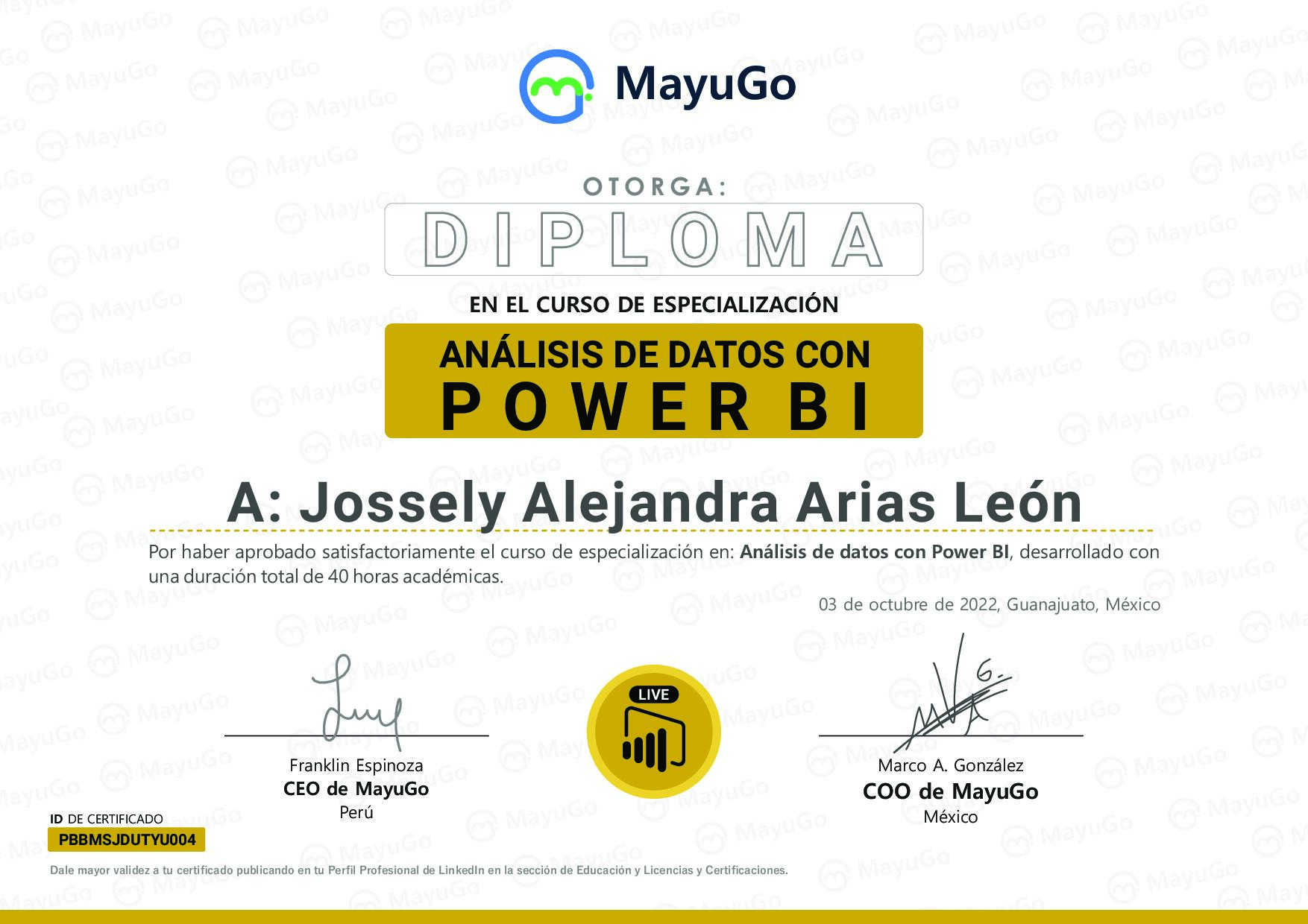 Certificado