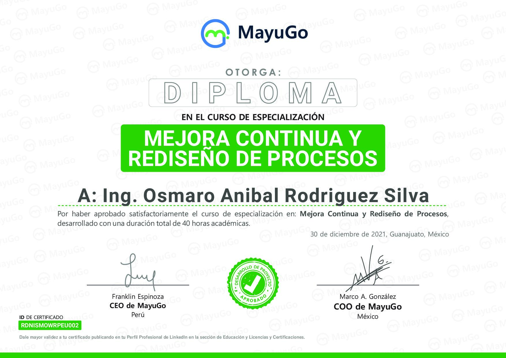 Certificado