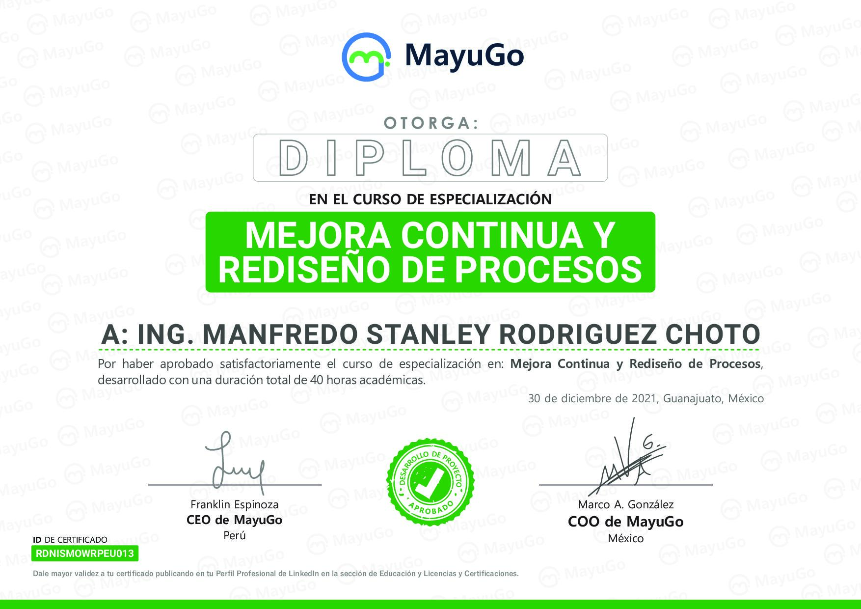 Certificado