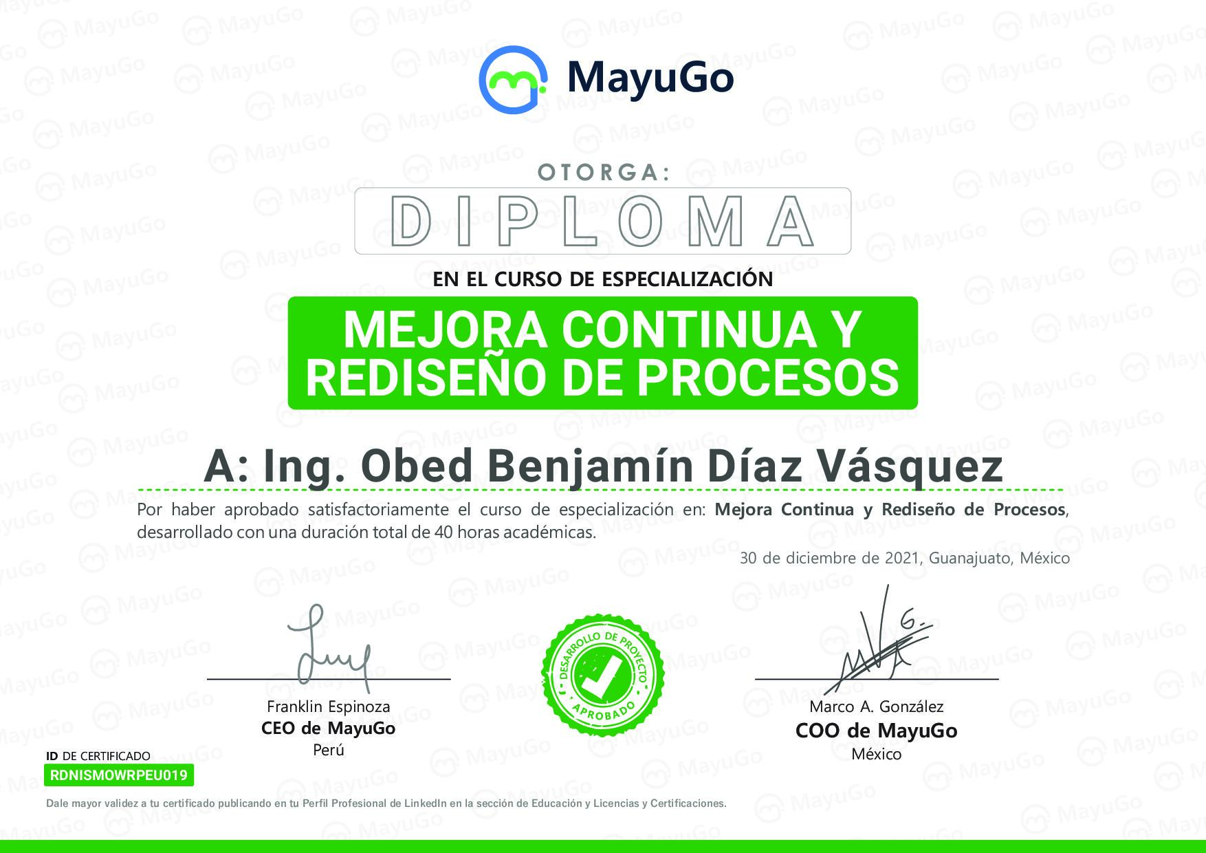 Certificado